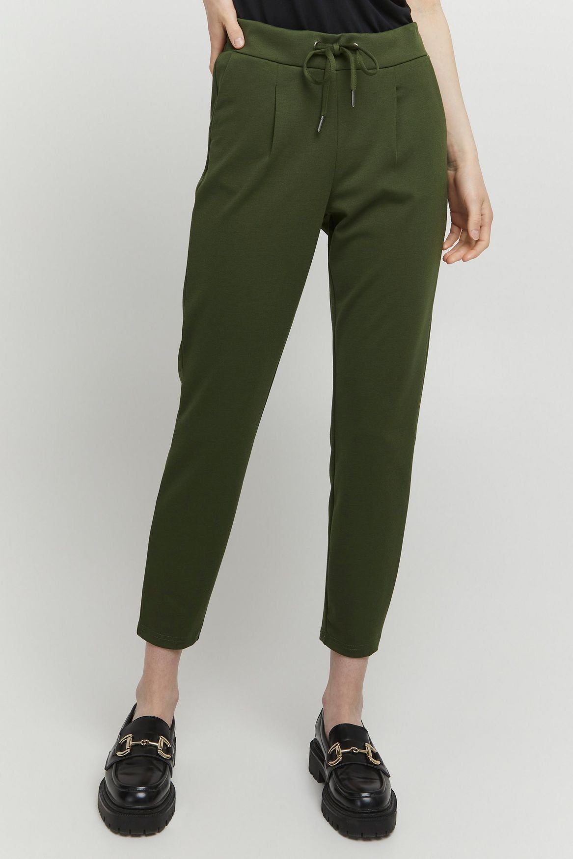 b.young Stoffhose Elegante Business Stoffhose Marlene Pants Rizetta 4977 in Khaki-2