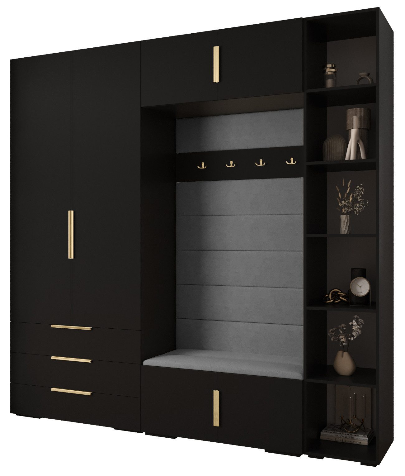 ABIKS MÖBEL Kompaktgarderobe INOVA 1 SATZ günstig online kaufen