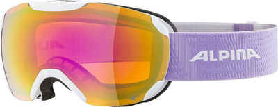 Alpina Sports Skibrille PHEOS S Q-LITE white-lilac matt