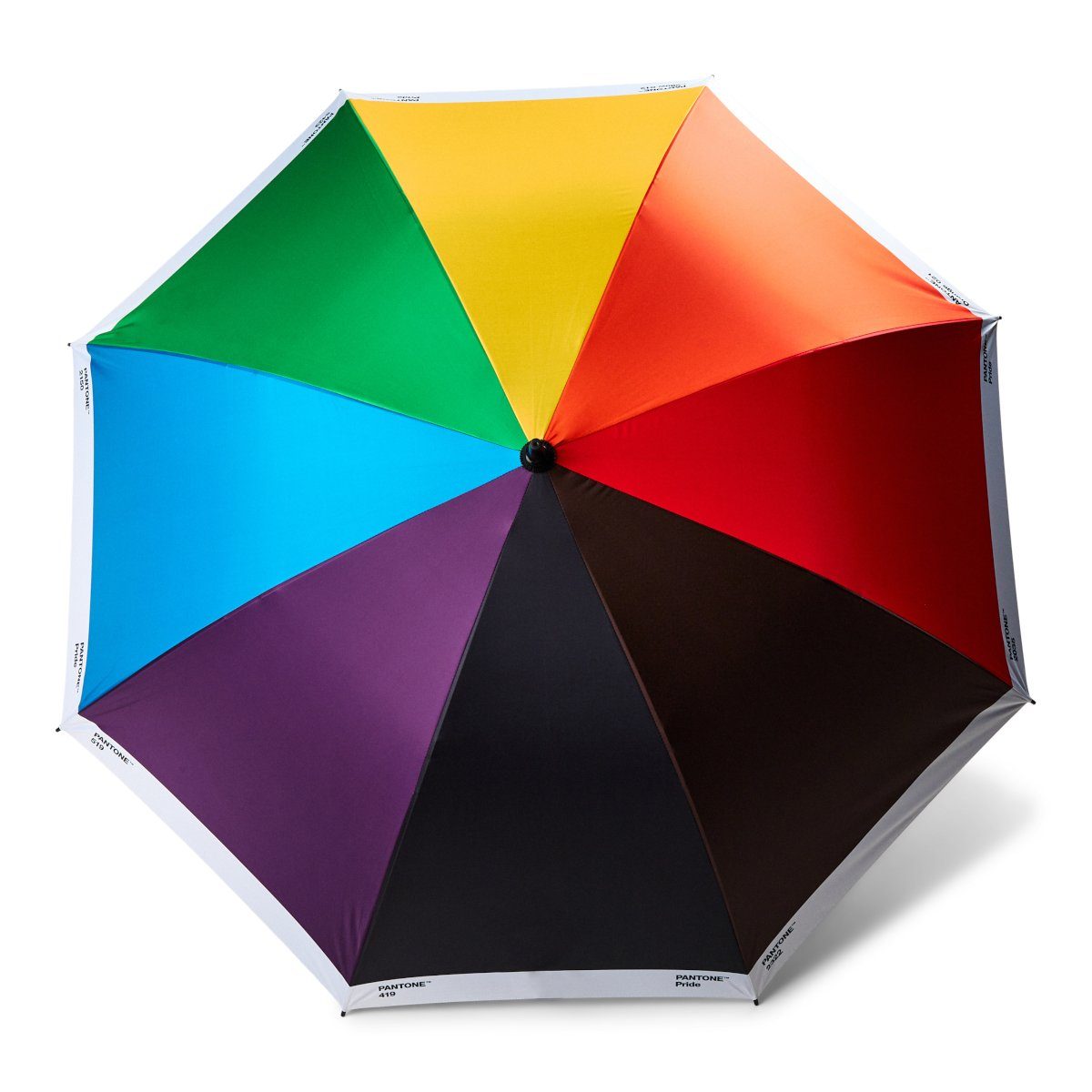 Klein & More Stockregenschirm PANTONE Stockschirm PRIDE Regenbogen