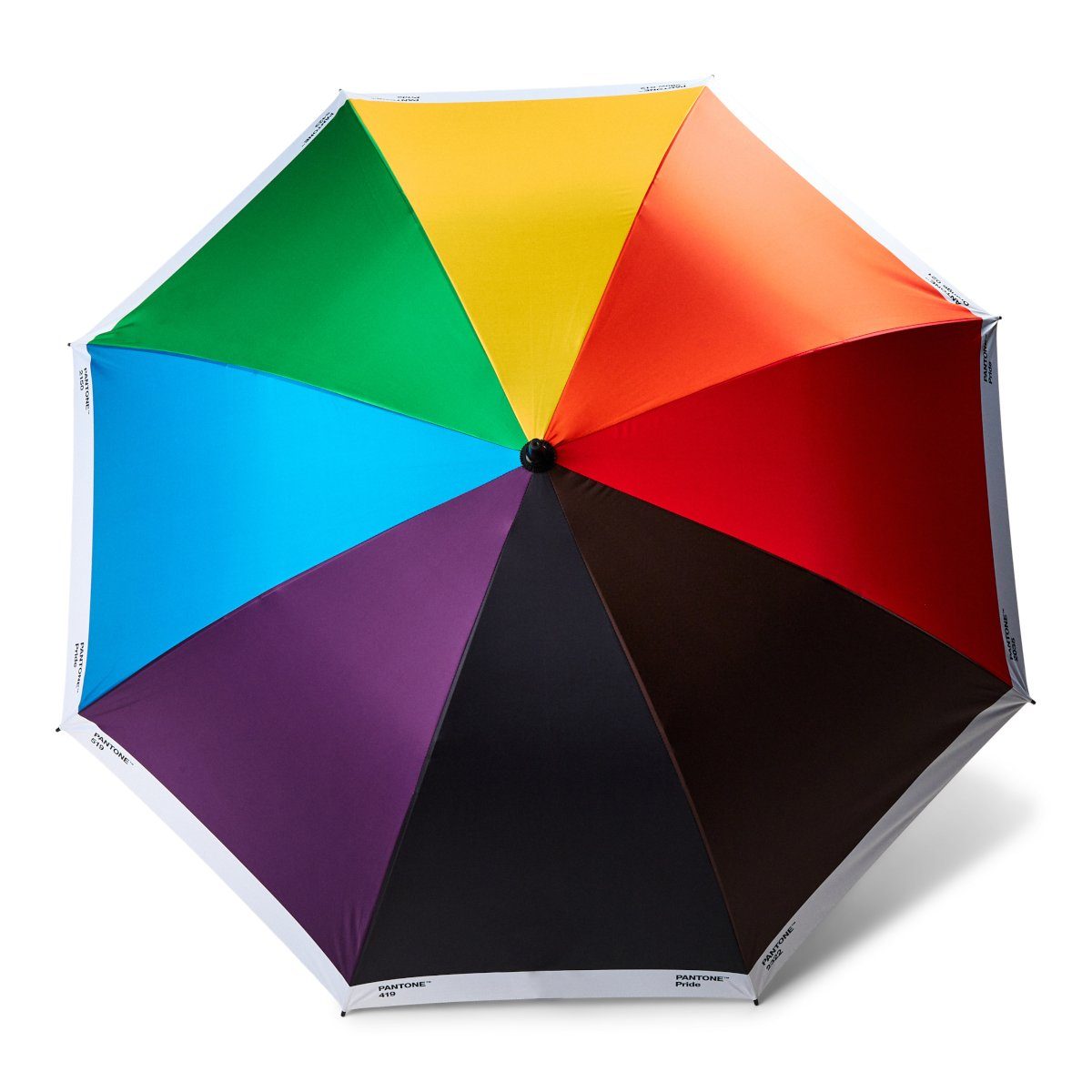 Klein & PANTONE Stockregenschirm Stockschirm PRIDE Regenbogen More