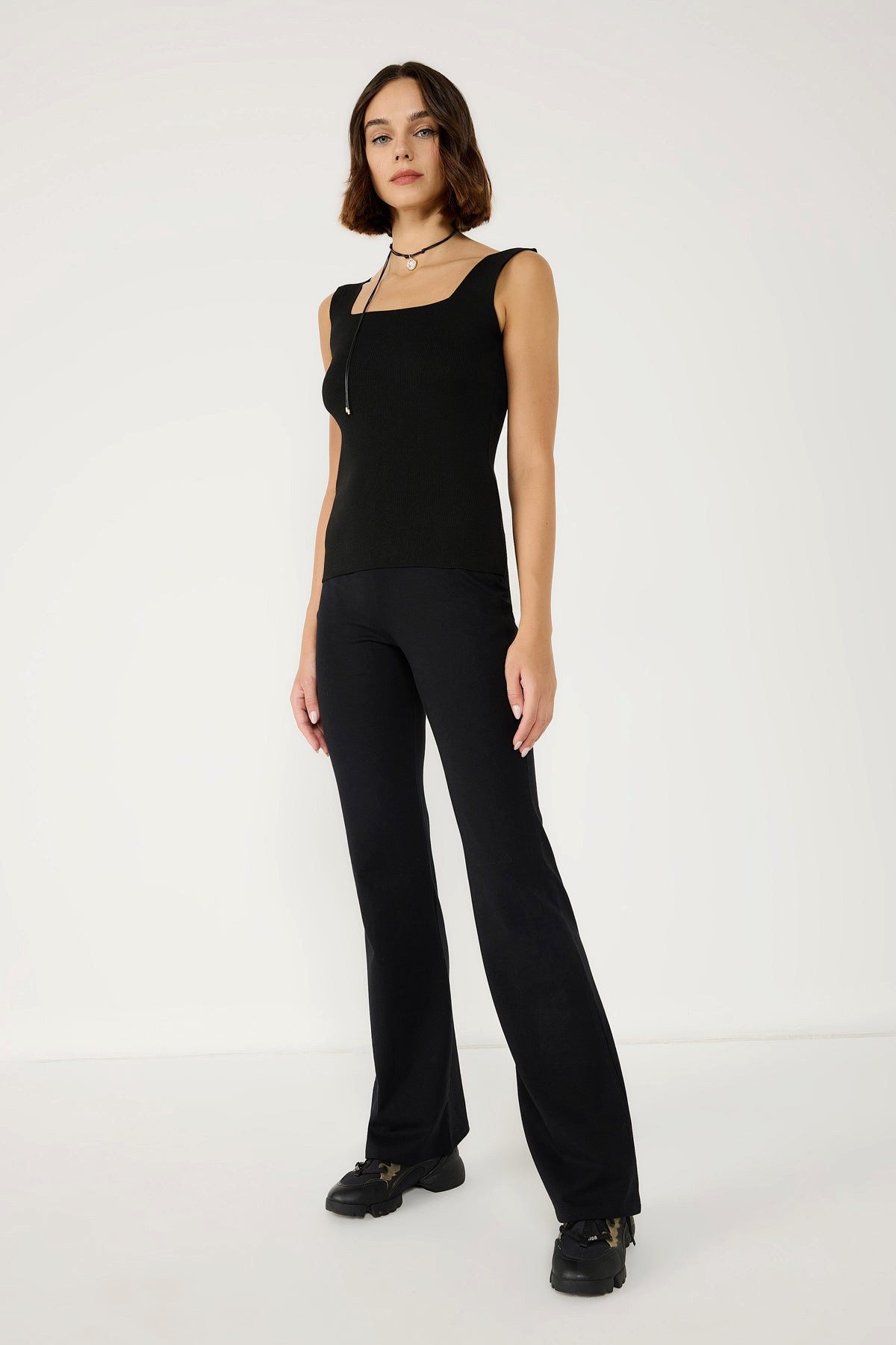 No Matter What Bequeme Jeans Schlaghosen mit hohem Bund