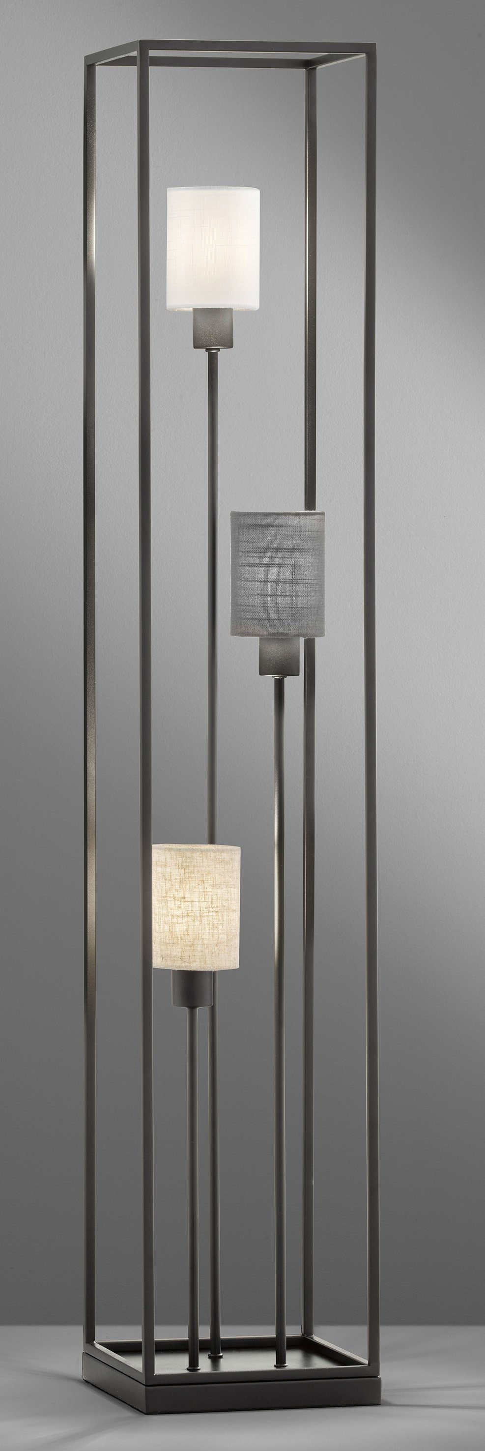 FISCHER & HONSEL Stehlampe Isko, Ein-/Ausschalter, ohne Leuchtmittel günstig online kaufen