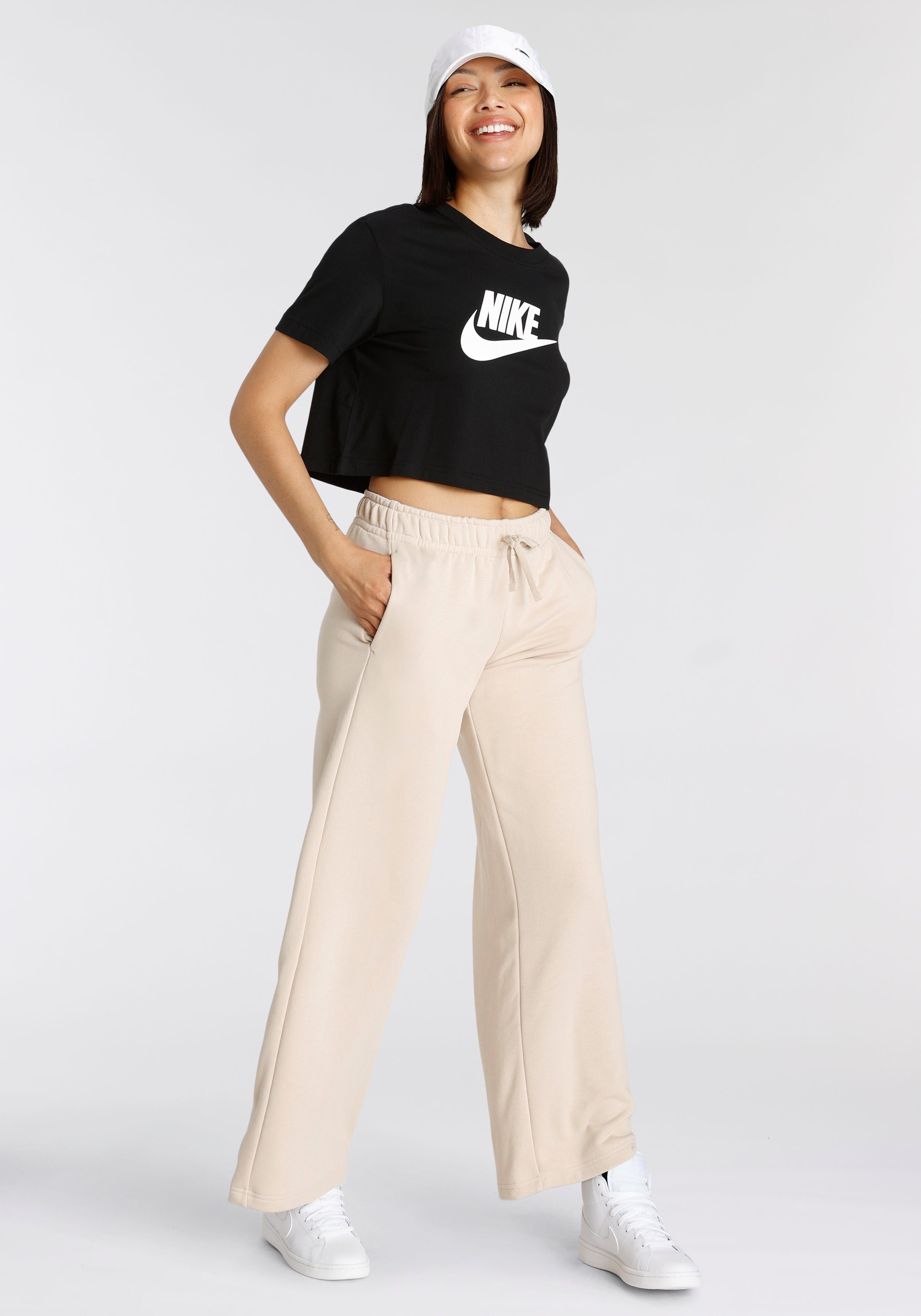 Nike Sportswear T-Shirt "ESSENTIAL WOMENS CROPPED LOGO T-SHIRT"