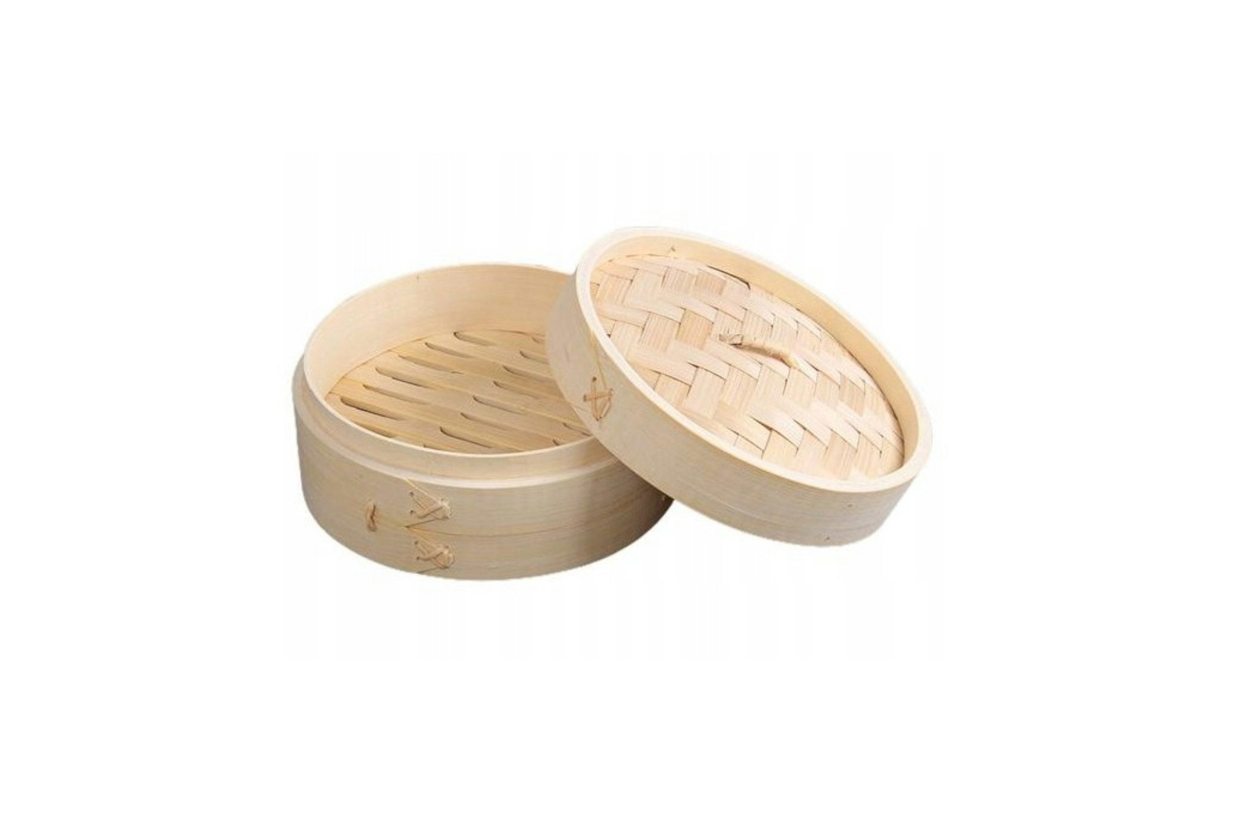 MasterPRO Dampfgareinsatz Bambusdämpfer Ø 24 cm natürlicher Dämpfkorb aus Bambus Dampfgarer, (1-tlg), Nachhaltig, fettfreies Garen, asiatisches Design