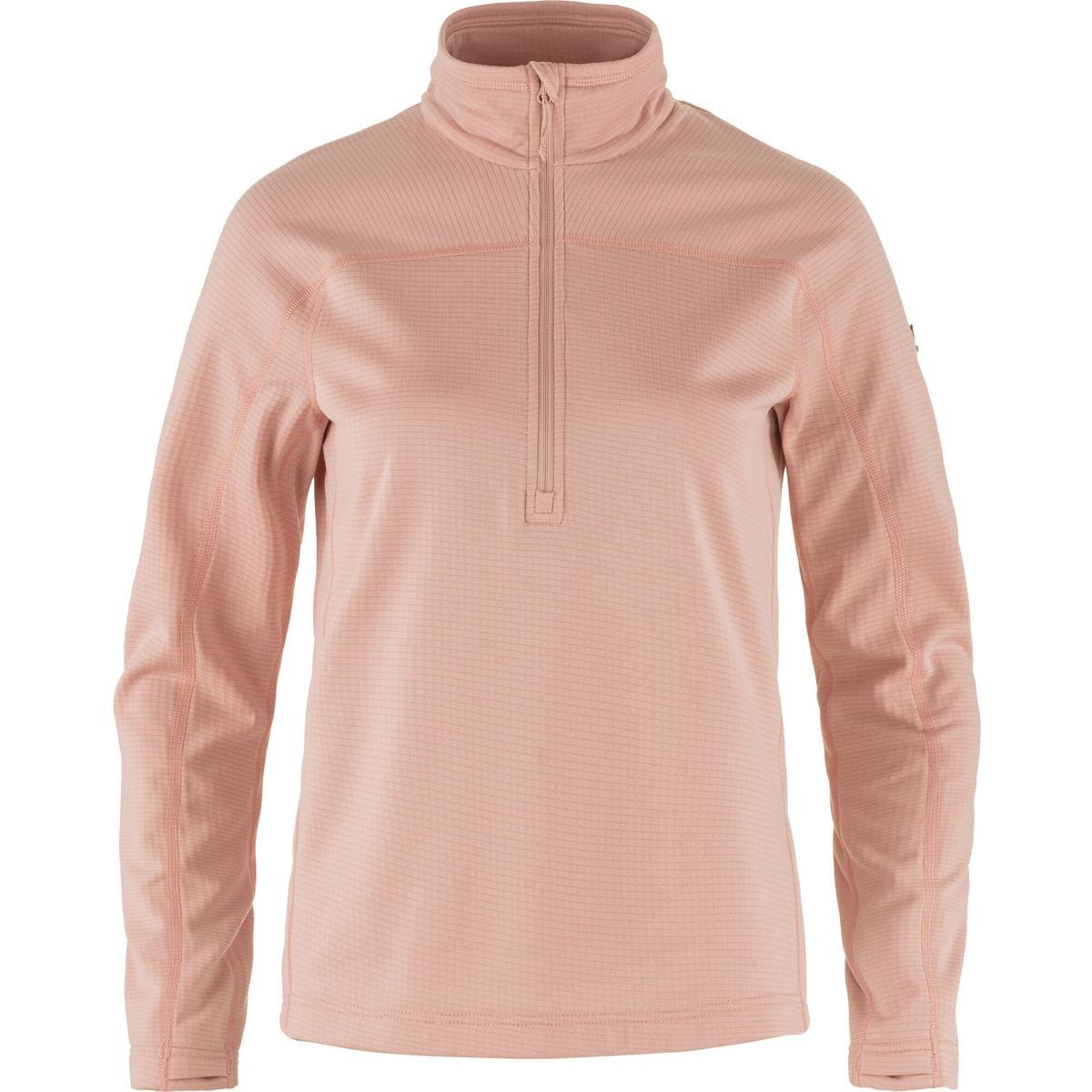 Fjällräven Fleecejacke Abisko Lite Fleece Half Zip W Leichter Fleece-Pullover aus recyceltem Polyester für Trekkingtouren
