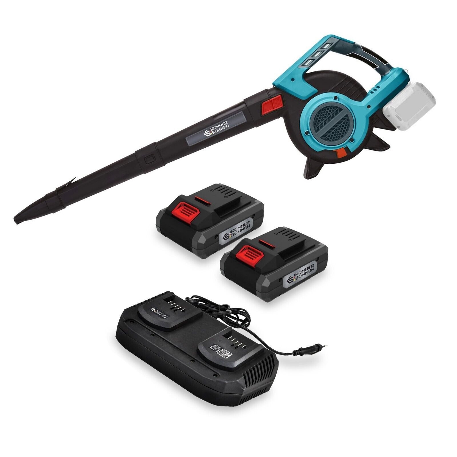 Könner & Söhnen Akku-Handstaubsauger KS LBV-40V + KS C35A-2 + KS 20V4-2 (2 pcs)