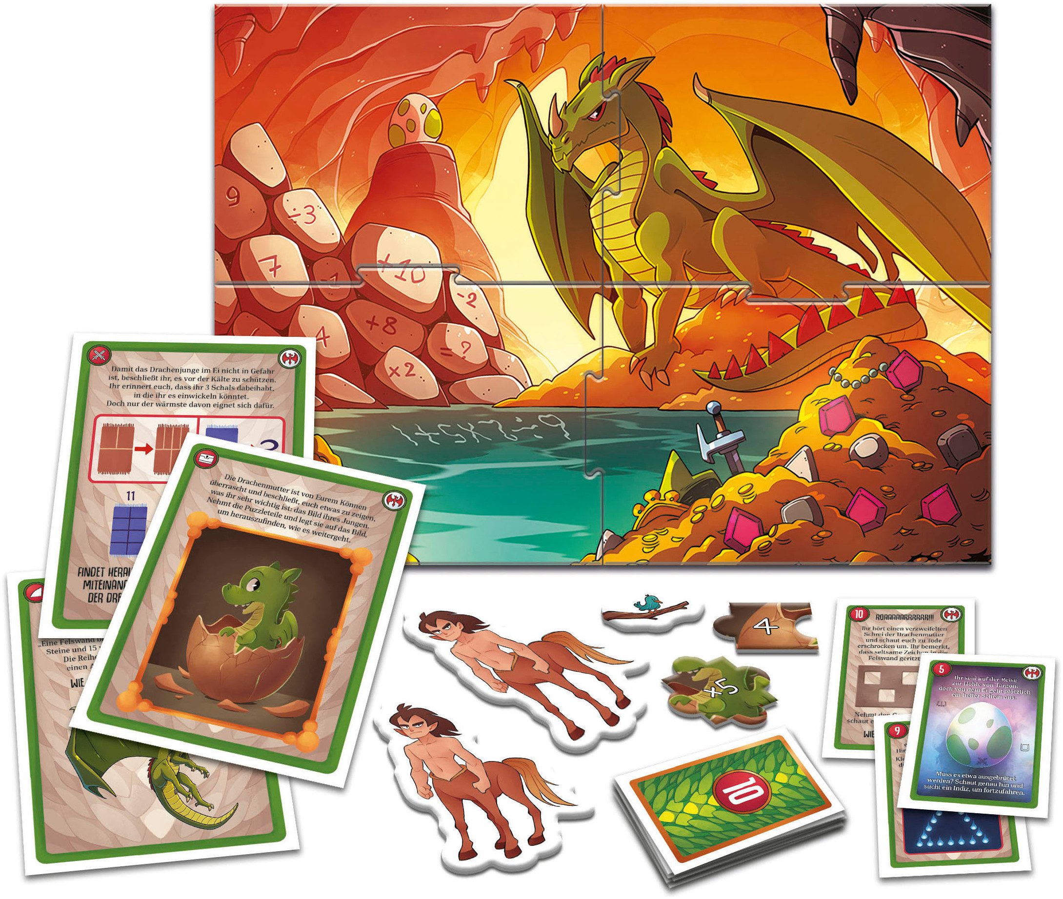 Clementoni® Spiel Galileo Games, Escape Games, In der Drachenhöhle, Made in Europe