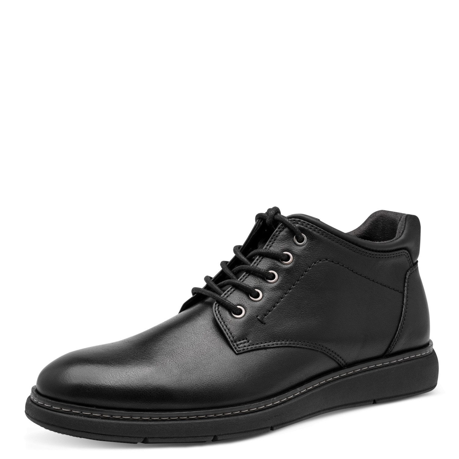 Tamaris Schnürstiefelette Anzugschuh, Schnürschuh mit Kontrast-Rahmennaht, für Herren