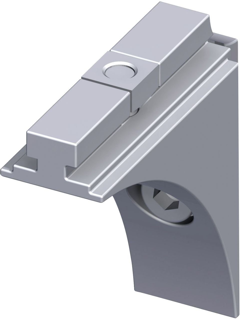 alfer Winkelverbinder coaxis®-Verbindungswinkel 48.5 x 48.5 mm Aluminium