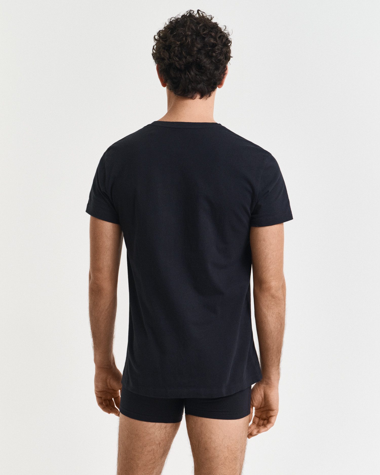 Gant Kurzarmshirt V-NECK T-SHIRT 2-PACK Mit V-Ausschnitt