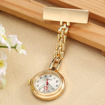 Tidy Krankenpflegeuhr Kitteluhr Quarz Taschenuhr Krankenschwesteruhr Arzt