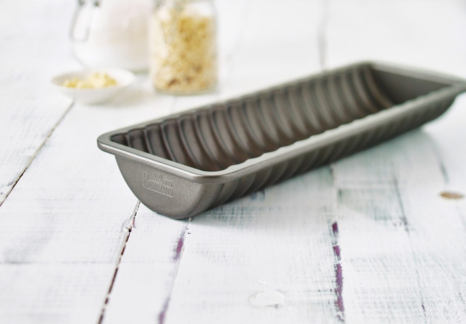 Birkmann Rehrückenform EASY BAKING, 30 x 10 cm, Anthrazit, Karbonstahl, (1-tlg), Anithaftbeschichtet, Made in Germany