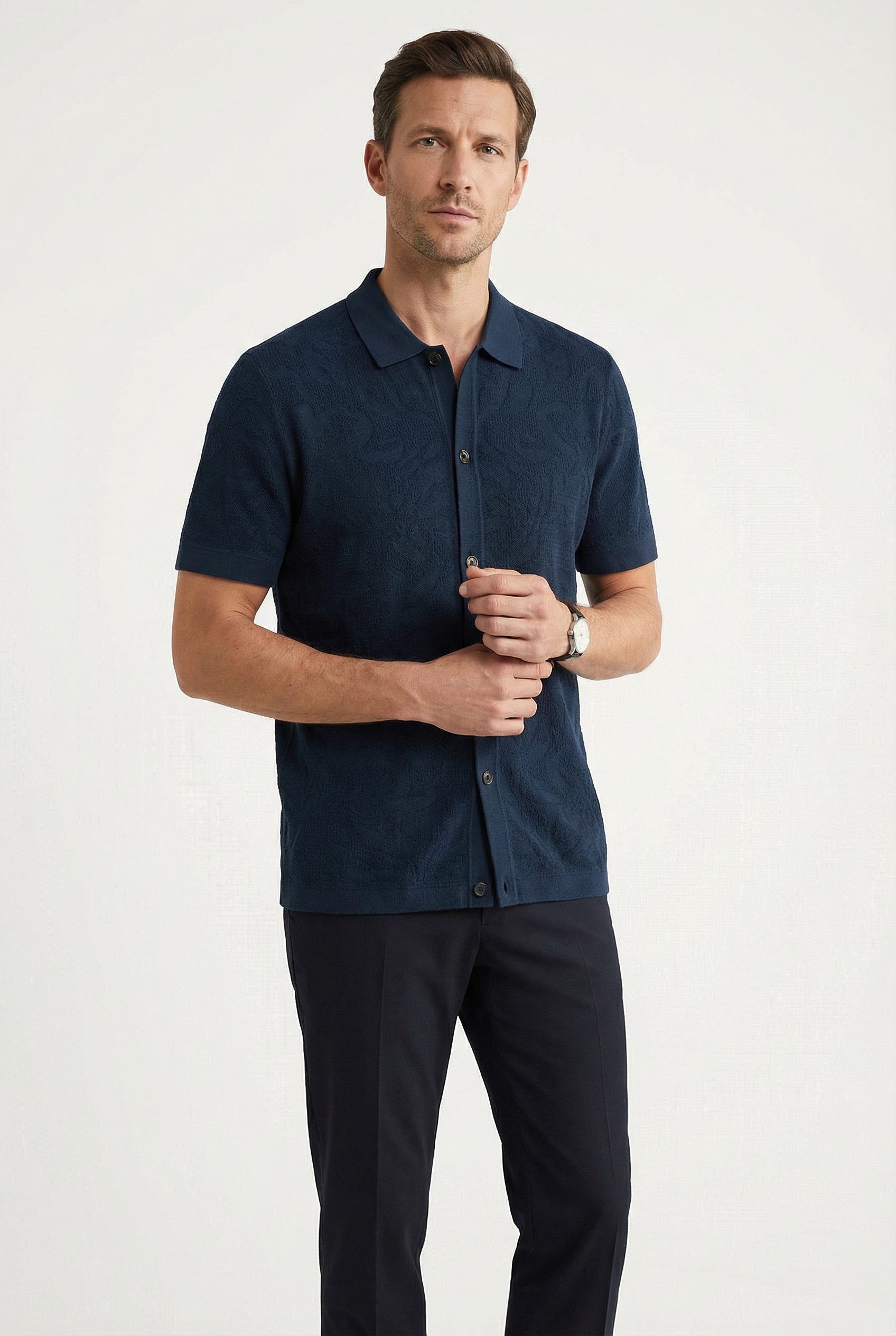 Joop Jeans Poloshirt Rasmo florales Muster günstig online kaufen
