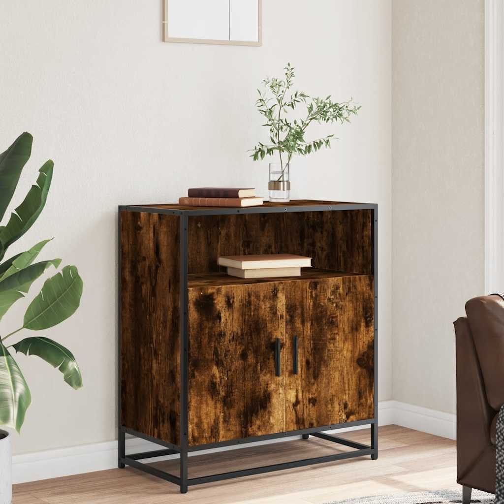 vidaXL Sideboard Sideboard Räuchereiche 68x35x76 cm günstig online kaufen