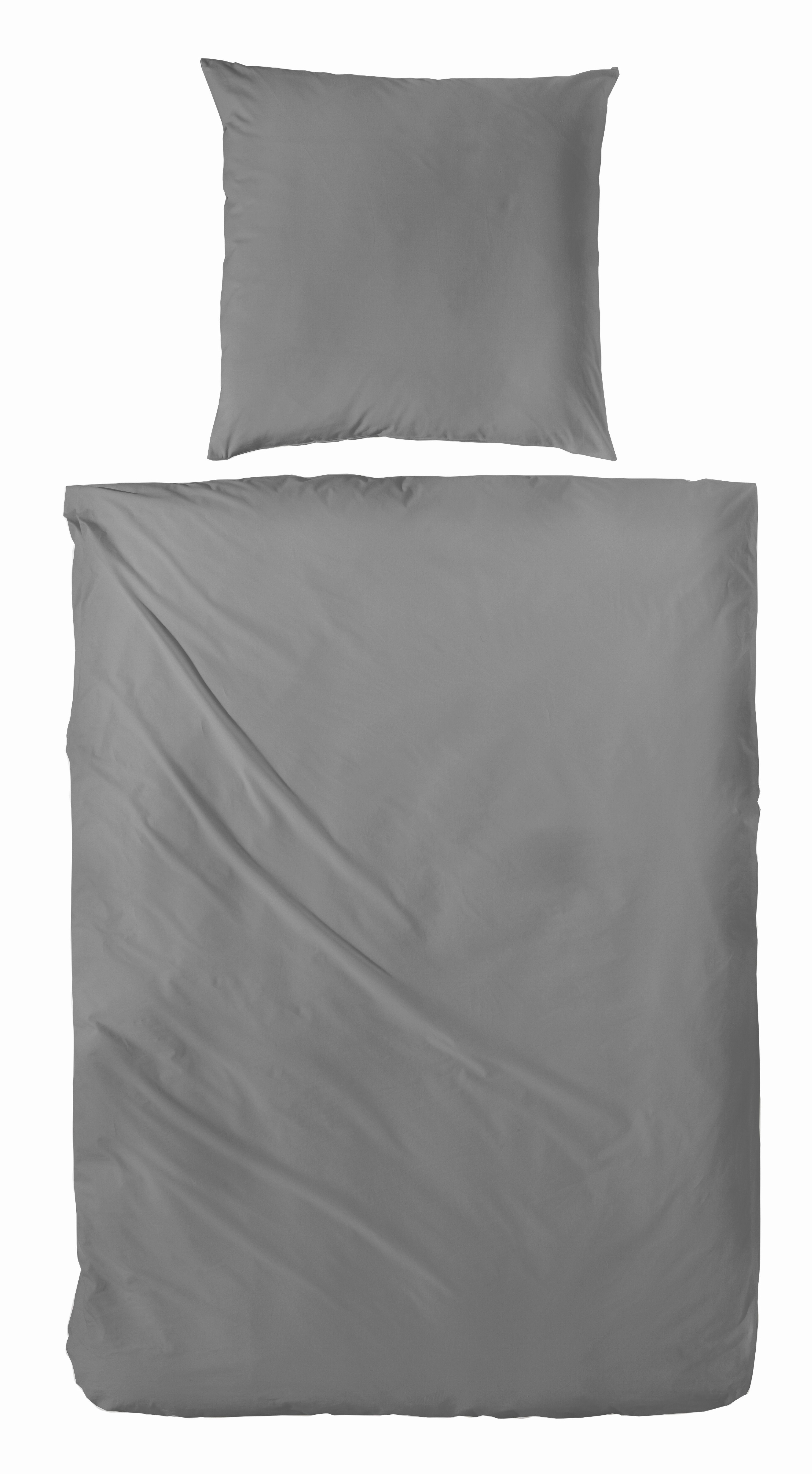 Primera Bettwäsche Edelflanell-Bettwäsche Smooth, Edel-Köper-Flanell, 2 teilig, im natürlichen Uni Style
