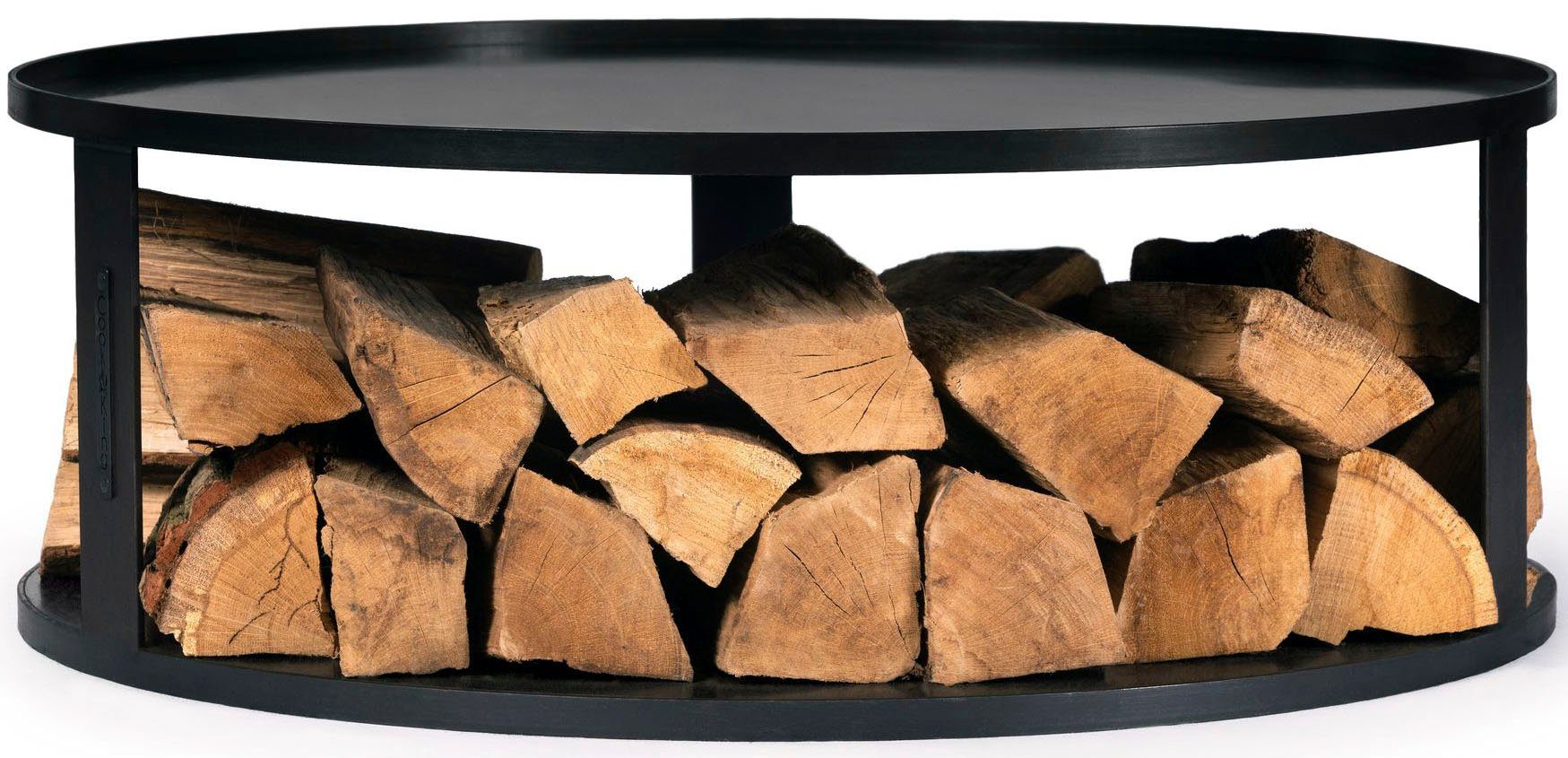 CookKing Bodenschutzplatte Feuerschalenbasis & Holzlager 82, 82 cm