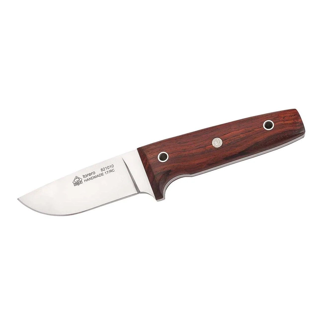 mit Herbertz Puma Scheide Messer Griffschalen, inklusive Universalmesser (1 Cocobolo-Holz Feststehendes IP St),