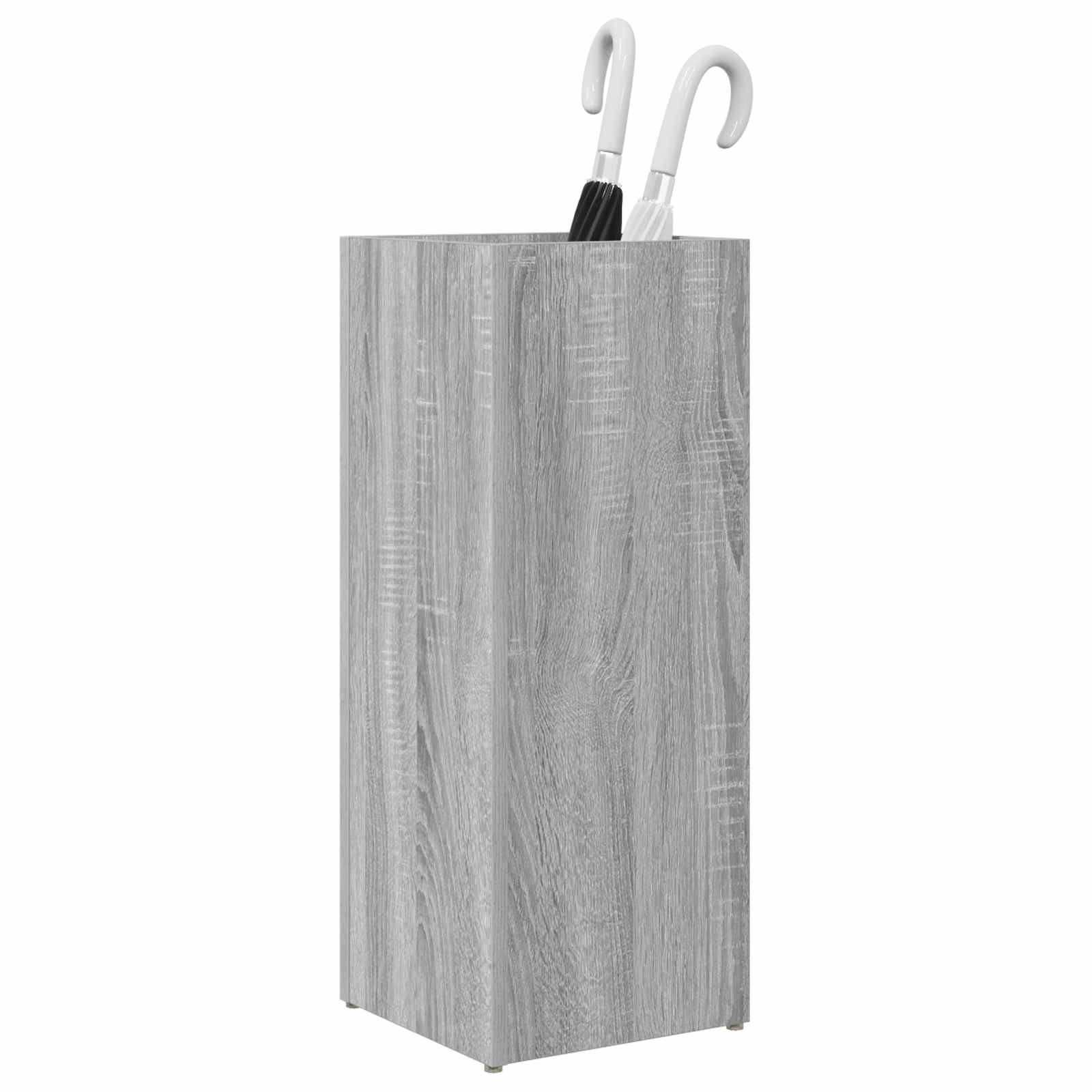 vidaXL Schirmständer Sonnenschirmhalter Sonoma-Grau 25 x 24,5 x 64 cm Holzwerkstoff (1 St)
