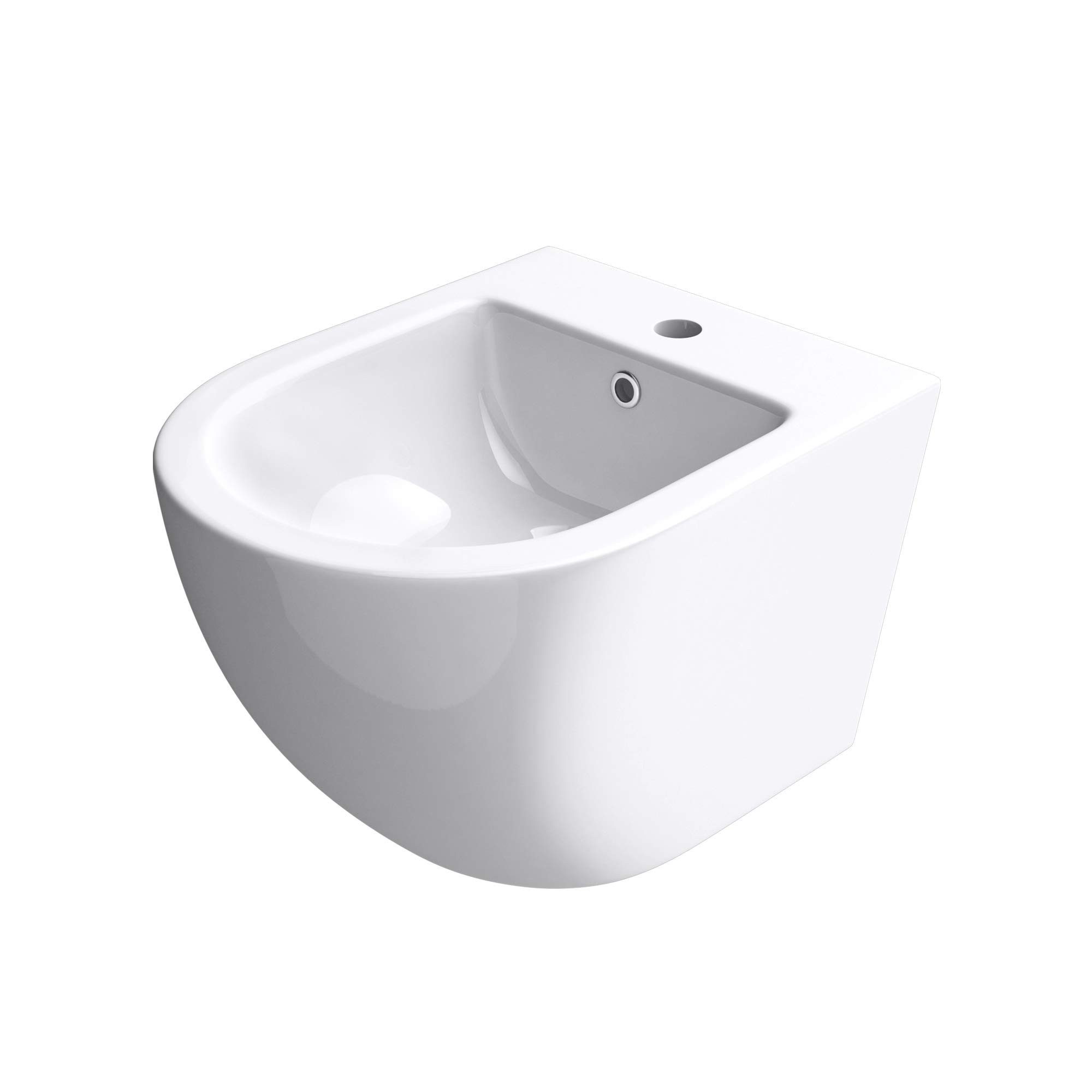 doporro Bidet Hänge-Bidet WC-Bidet Formschön Wand Keramik, Wandbefestigung