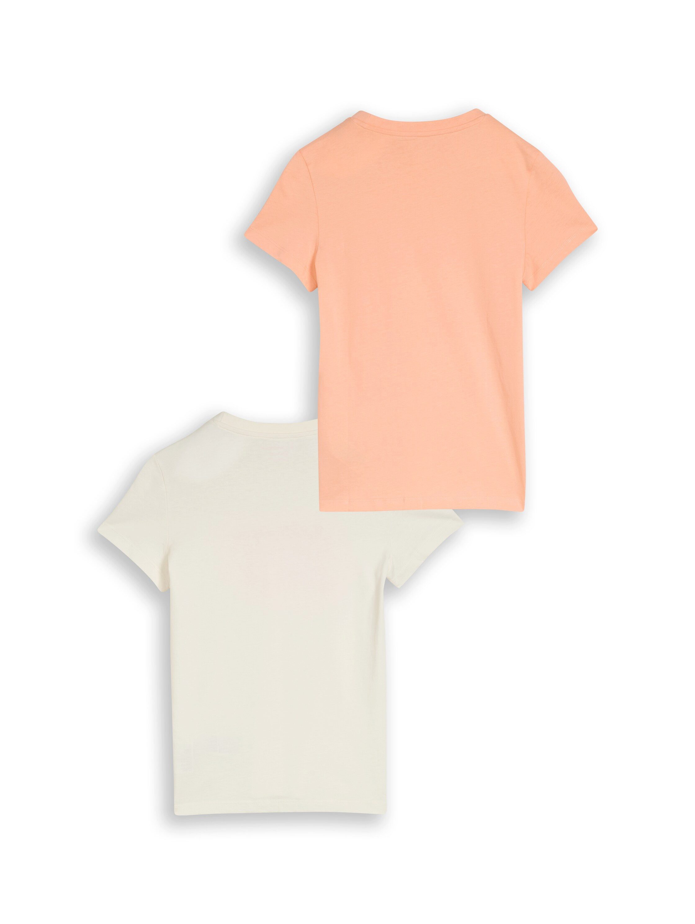 TOM TAILOR Kurzarmshirt (2-tlg) 2er Pack /für Girls