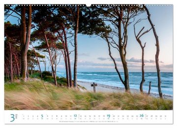 CALVENDO Wandkalender Darßer Weststrand Kalender (Premium, hochwertiger DIN A2 Wandkalender 2023, Kunstdruck in Hochglanz)