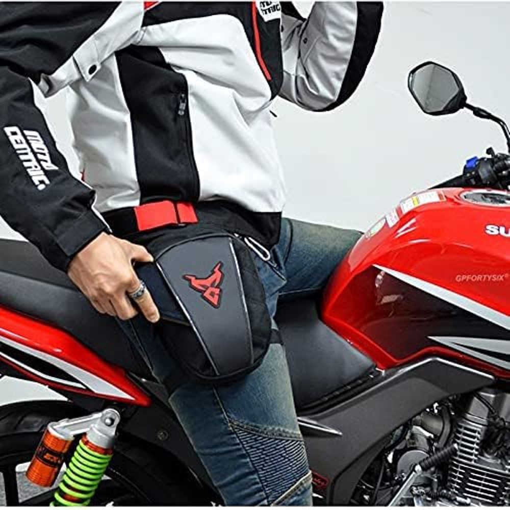 RAIKOU Beintasche Oxford Hüfttasche, Motorrad-Beintasche Oberschenkel Gürteltasche