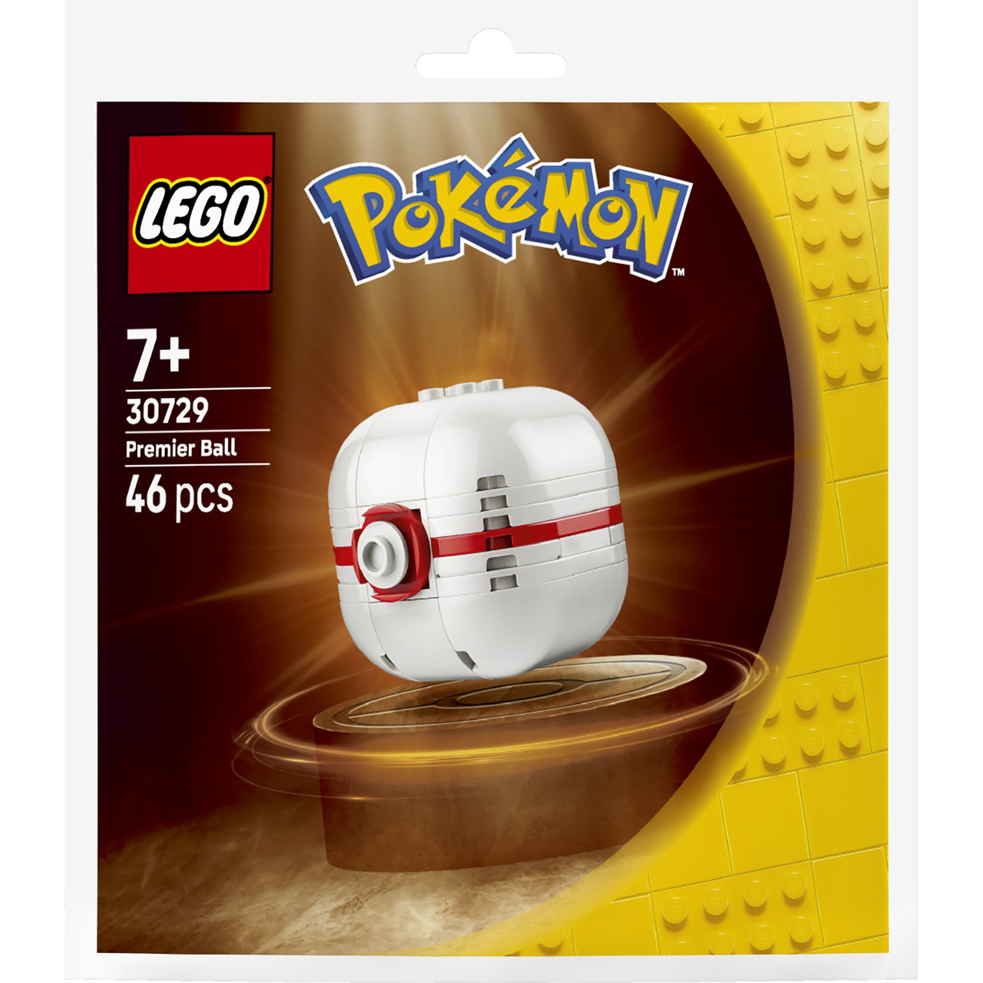 LEGO® LEGO Pokémon Premierball, Konstruktionsspielzeug, Spielbausteine