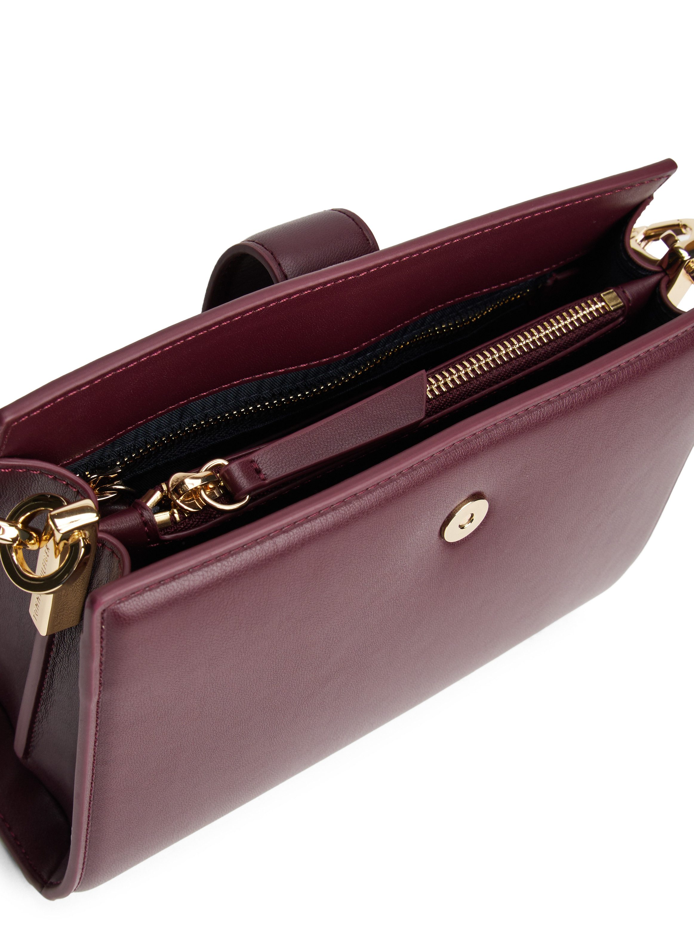 Tommy Hilfiger Satchel TH HERITAGE MINI SATCHEL, Damen Umhängetasche, Tragetasche, Schultertasche mit Logo