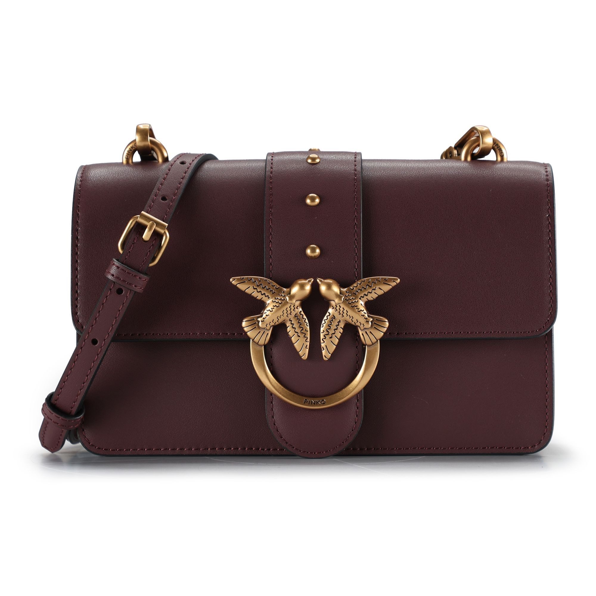 PINKO Umhängetasche Love One, Leder