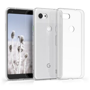 kwmobile Handyhülle Hülle für Google Pixel 3a, Silikon Handyhülle transparent - Handy Case gummiert