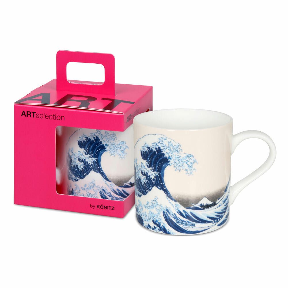 Könitz Becher Fine Art - The great Wave, 400 ml, Bone China