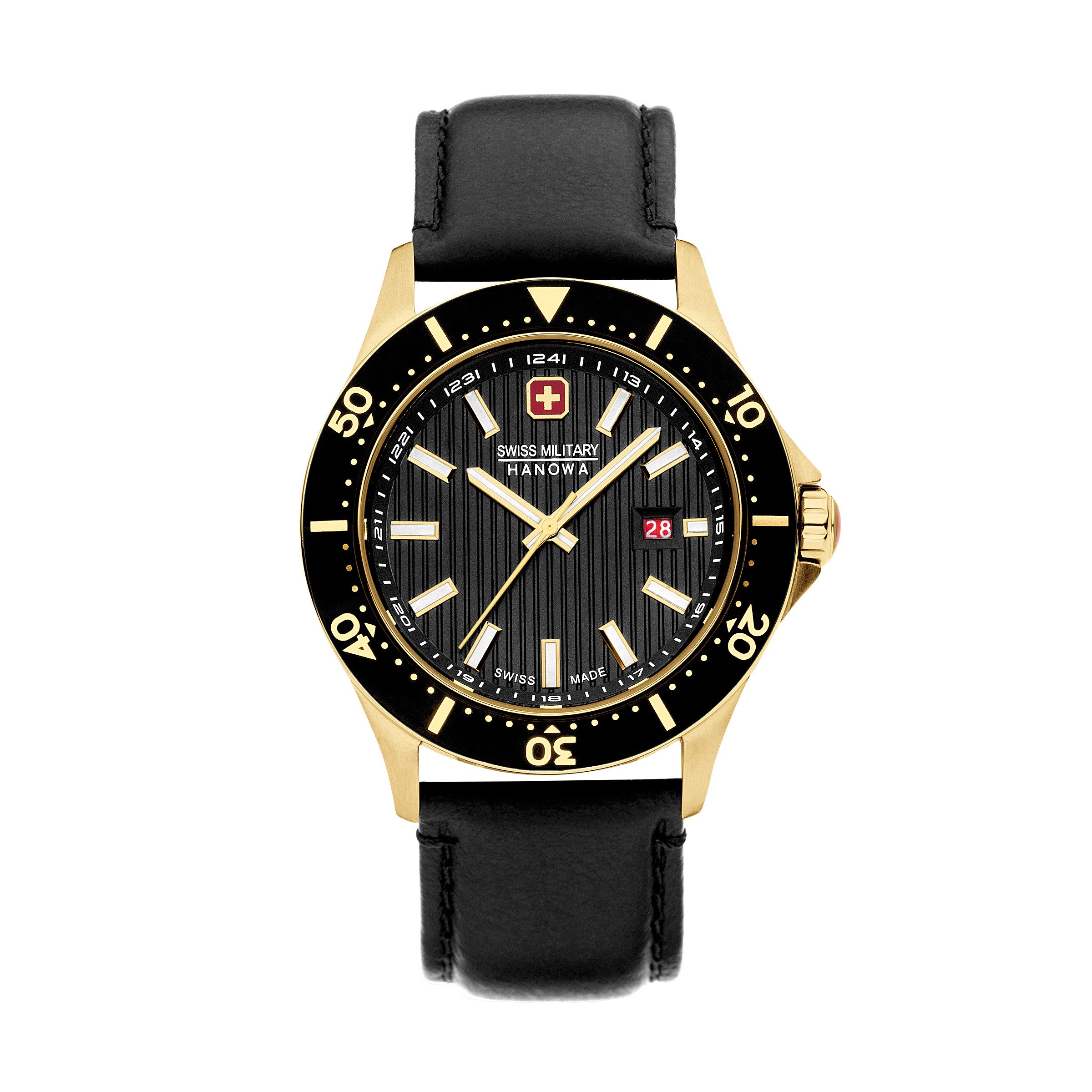 Swiss Military Hanowa Quarzuhr Quarzuhr Herrenuhr 42 Quarz Herren