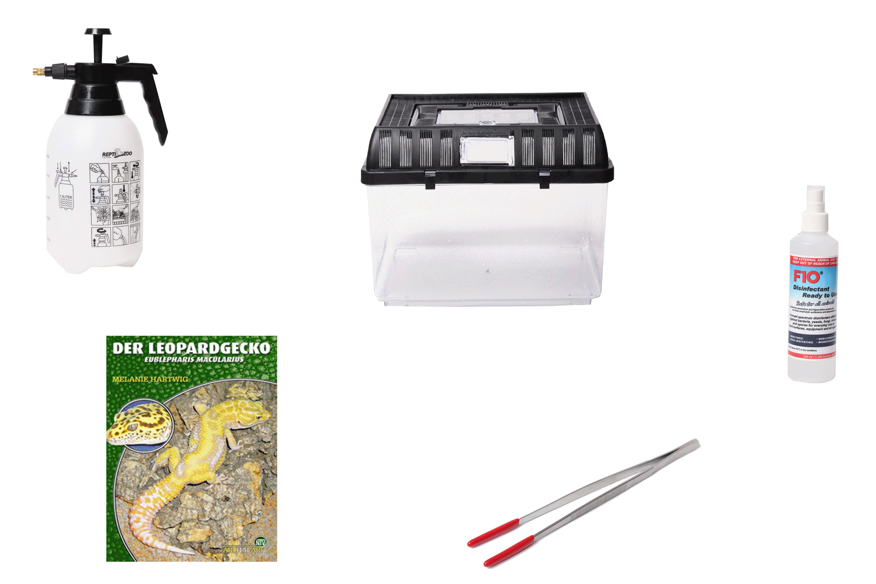 Terrarium LEOPARDGECKO Handlingset