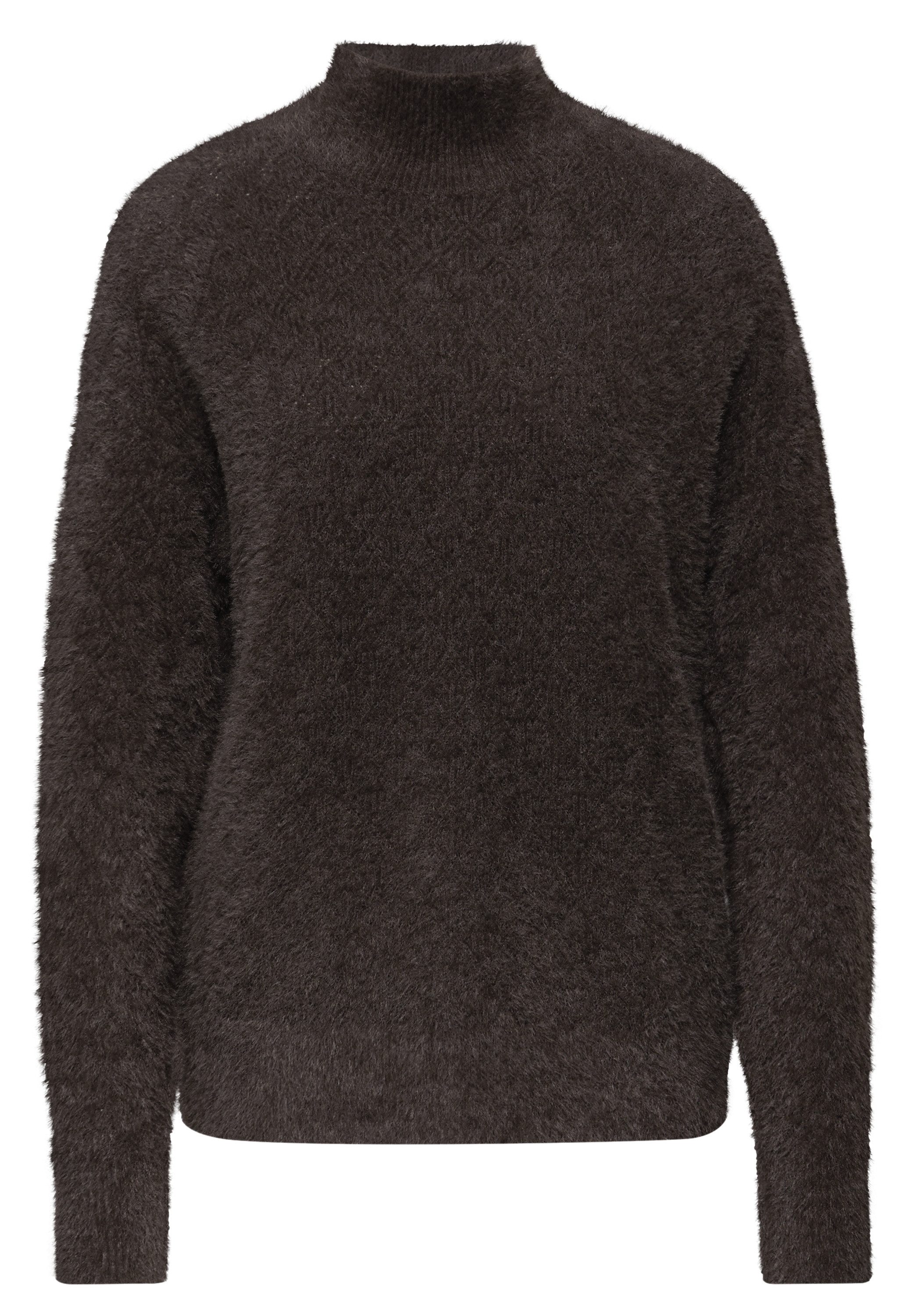 STREET ONE Strickpullover mit Rippstrick