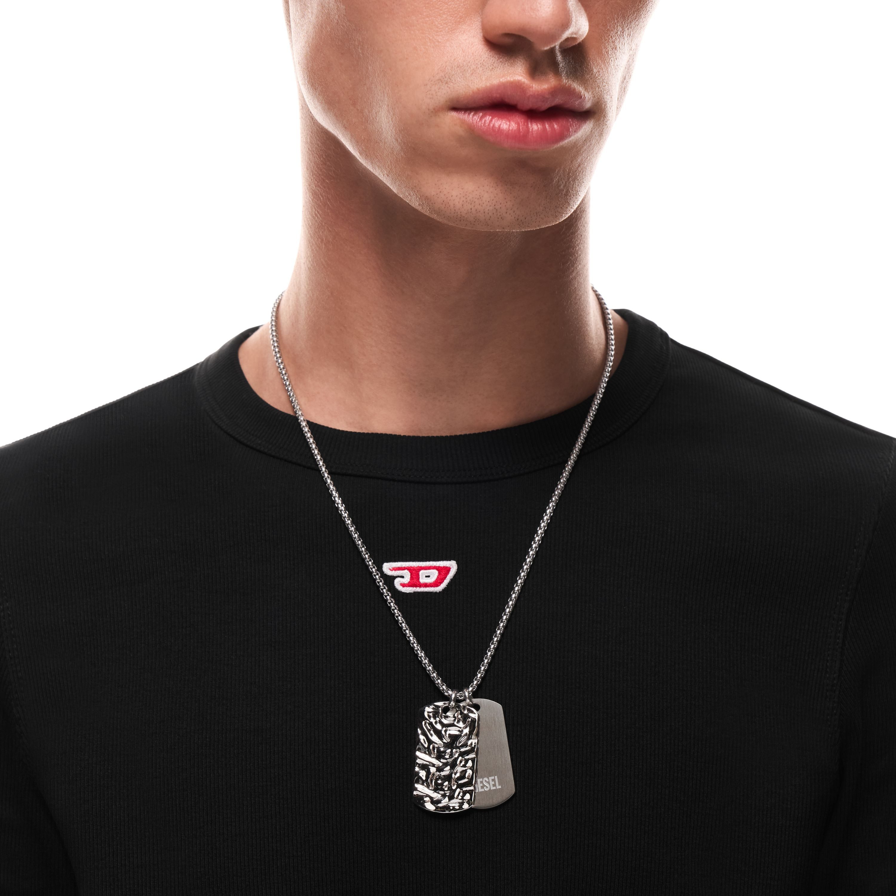 Diesel Kette mit Anhänger Diesel Font