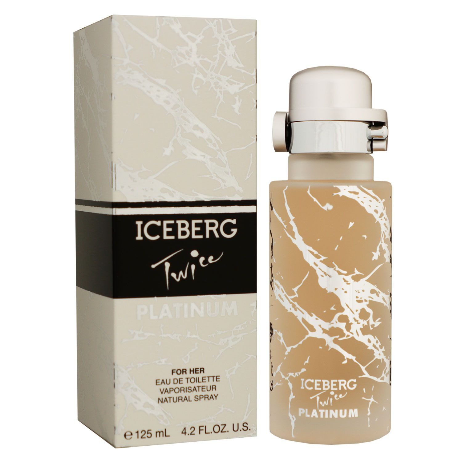 ICEBERG Eau de Toilette Twice Platinum 125 ml