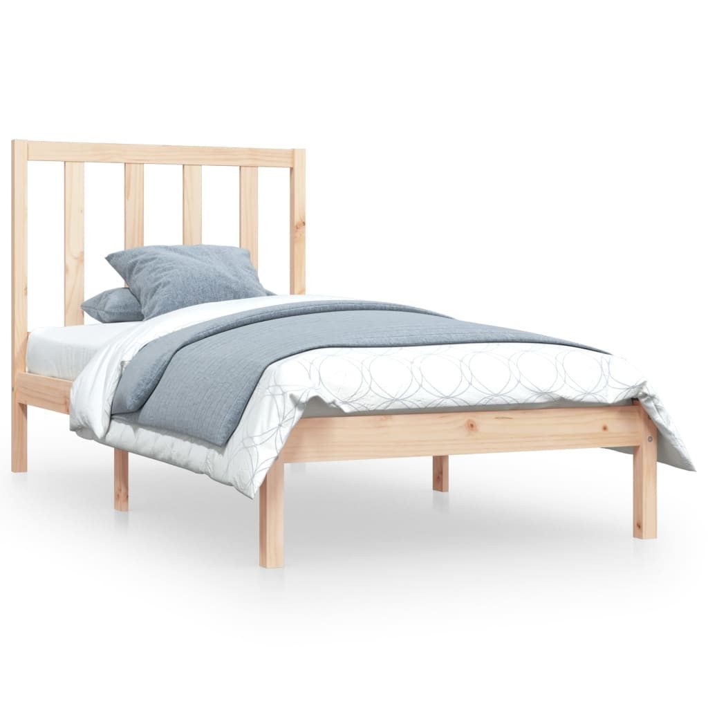 vidaXL Bett Massivholzbett Kiefer 90x200 cm günstig online kaufen