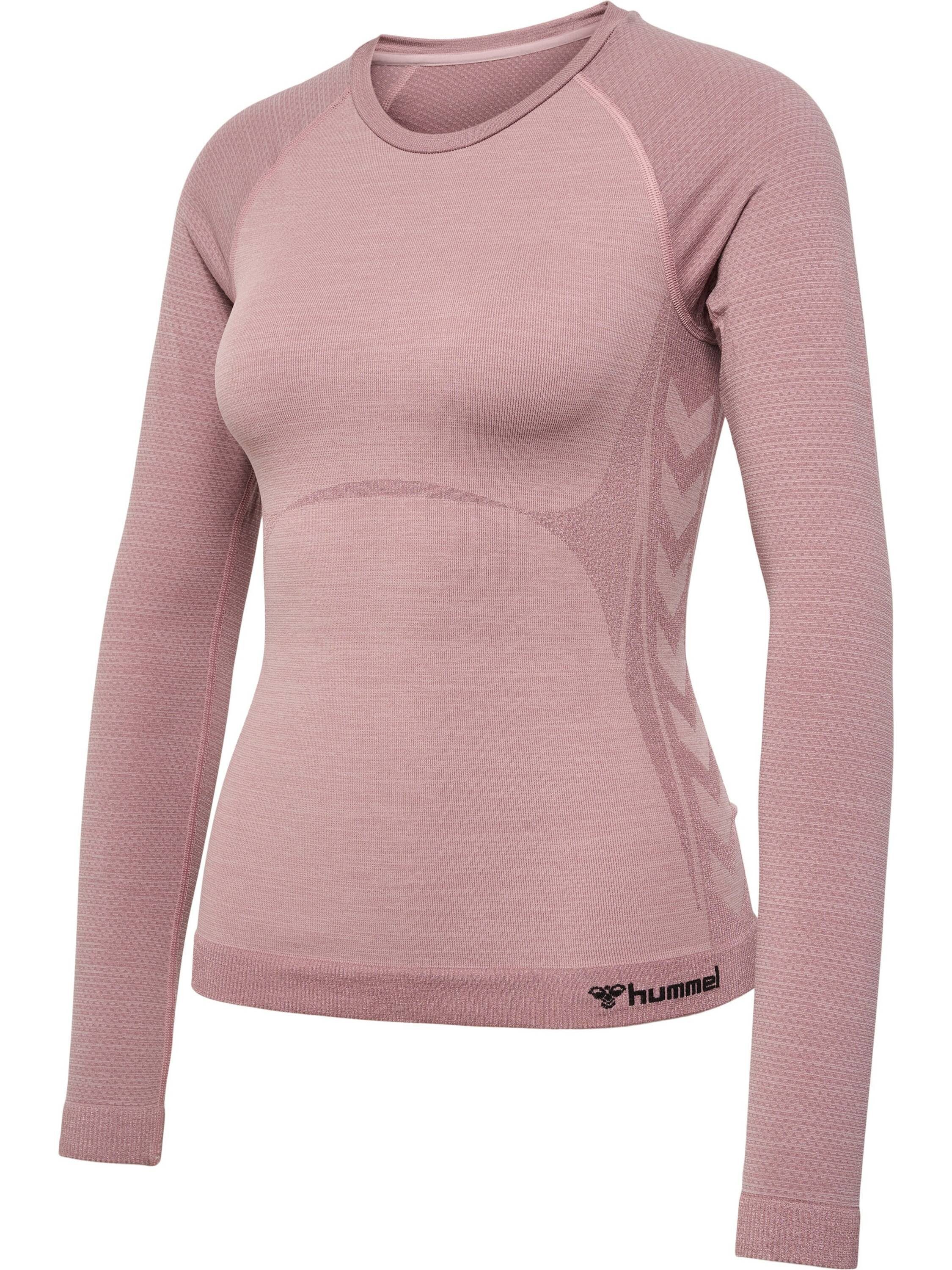 Details hummel Plain/ohne Pink (1-tlg) Funktionsshirt