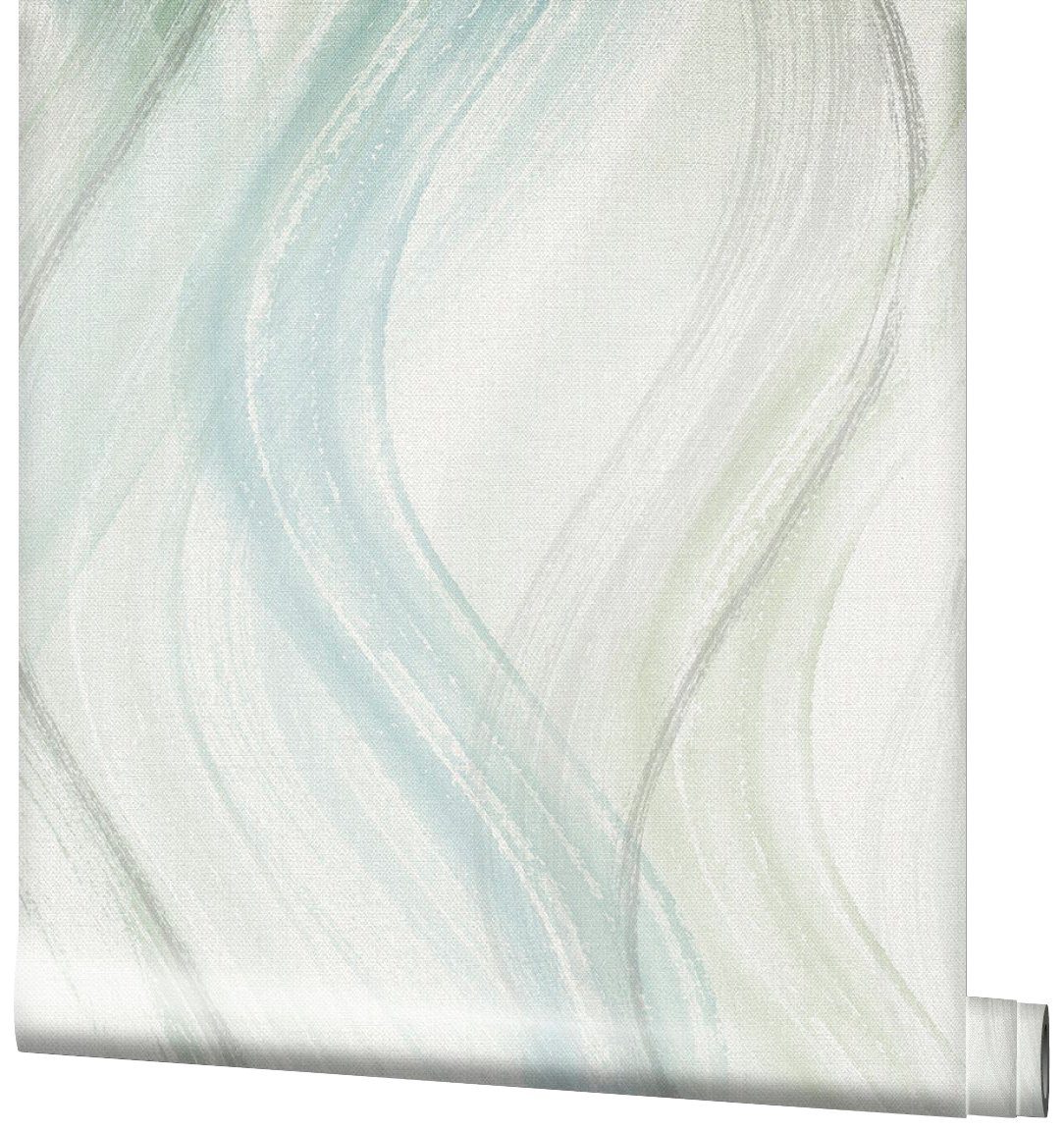 Marburg Vliestapete, natürlich, Wellenoptik, moderne Tapete für Wohnzimmer günstig online kaufen
