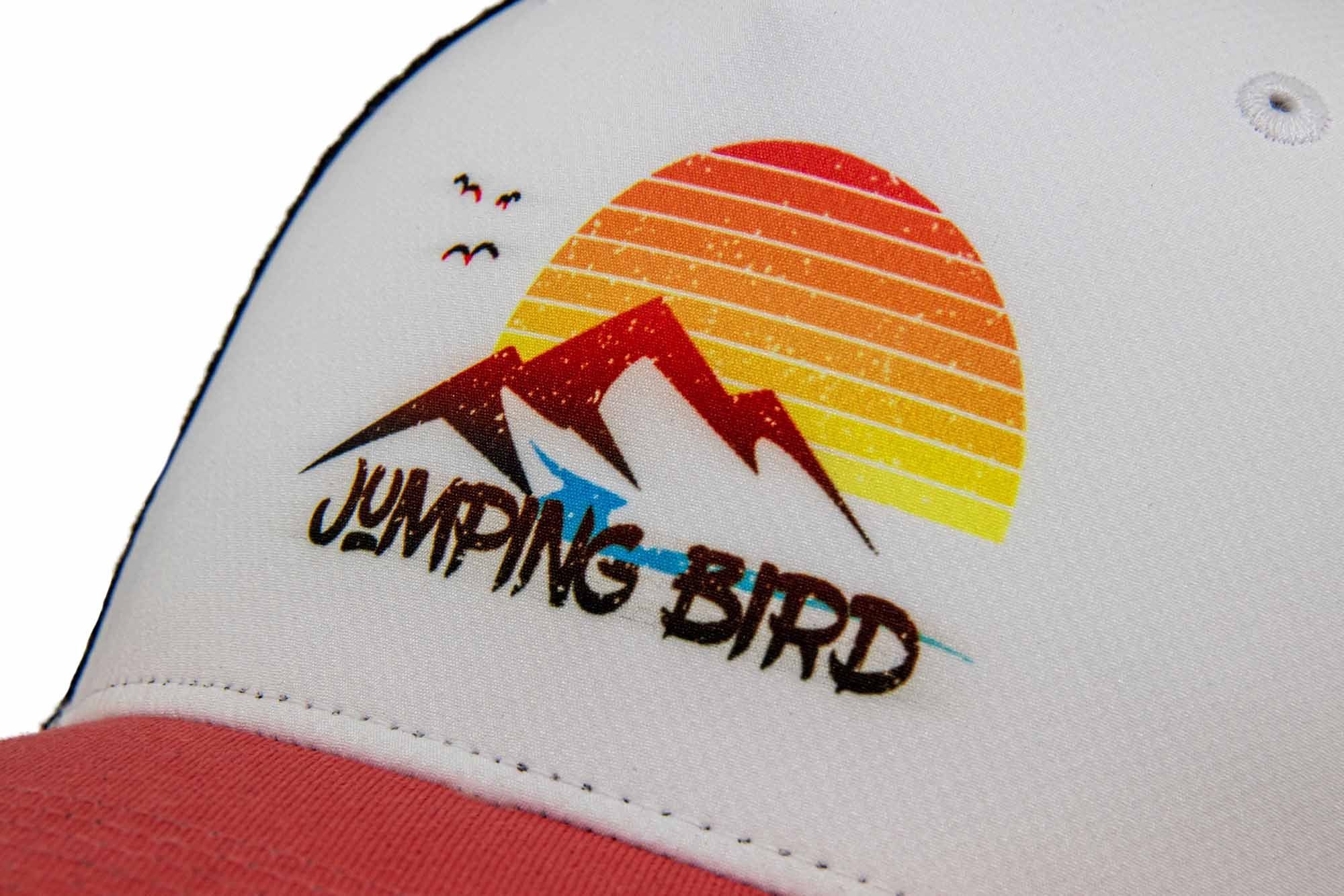 Jumping Bird Trucker Koralle Cap