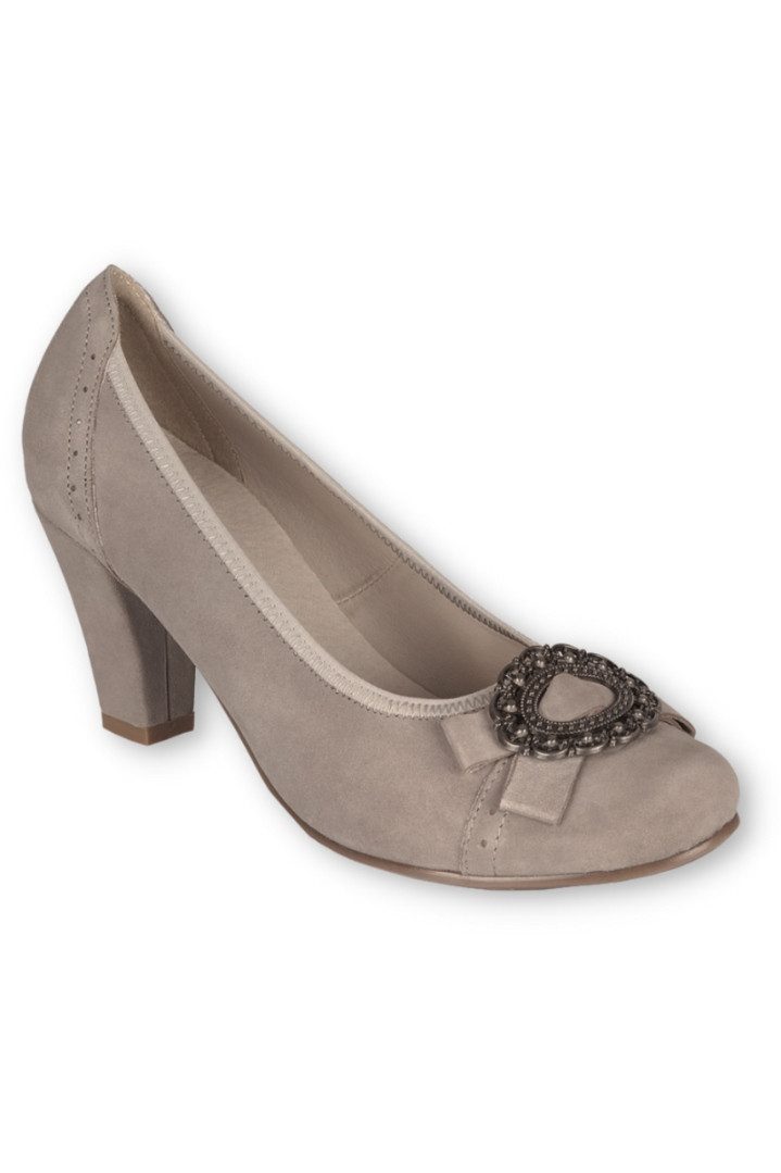 Hirschkogel Trachtenpumps - GRACE - stein Pumps