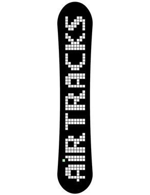 Airtracks Snowboard Snowboard Set Pixel Bomb (3er Pack), Snowboard Carbon Rocker + Bindung Master + Sb Bag / 148 153 158 163 cm