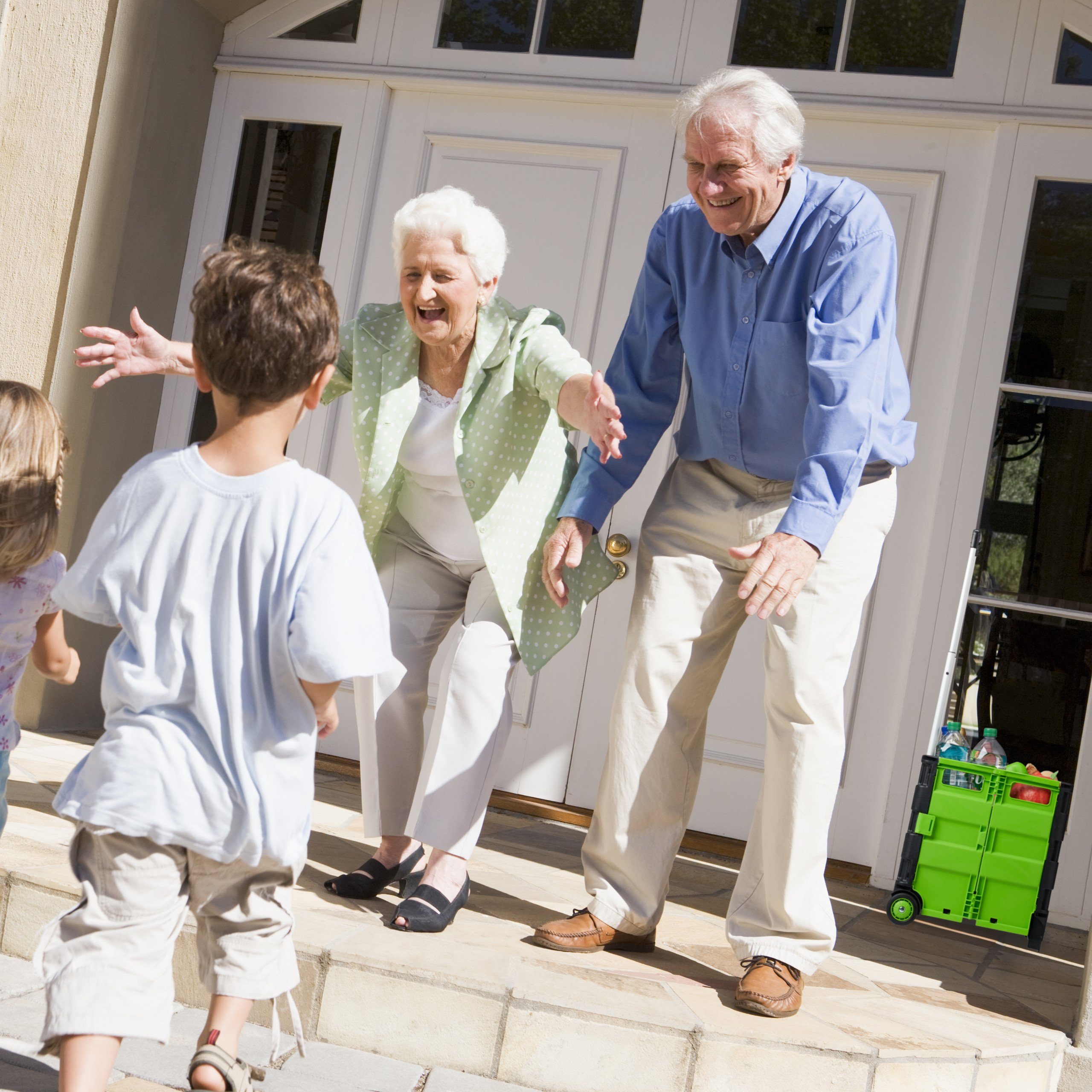 relaxdays Einkaufstrolley klappbar, rot