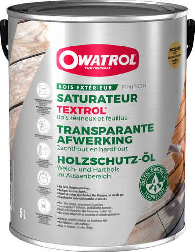 OWATROL Holzöl TEXTROL [5L] - Holzöl für den Außenbereich