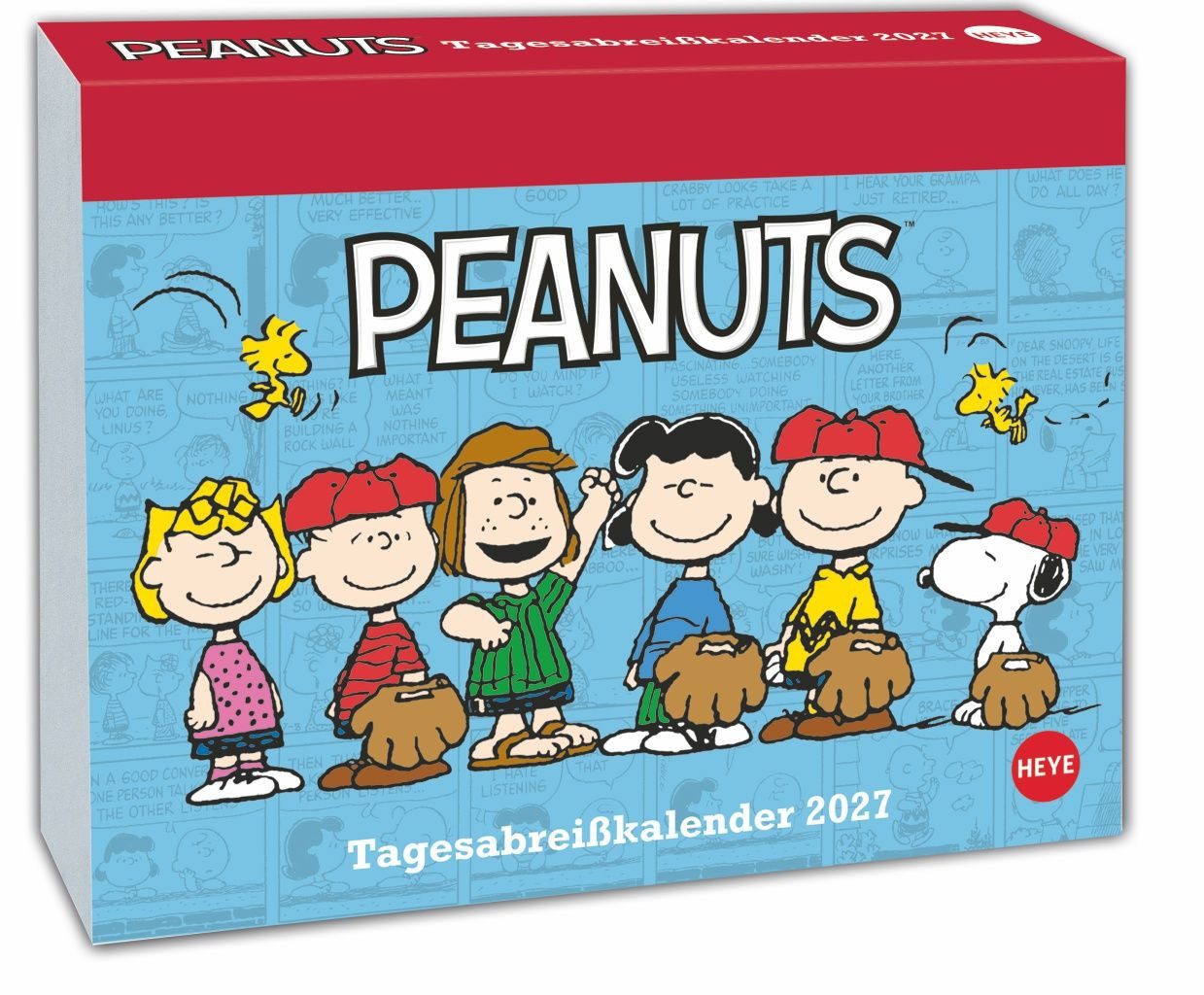 HEYE Wandkalender Peanuts Tagesabreißkalender 2027