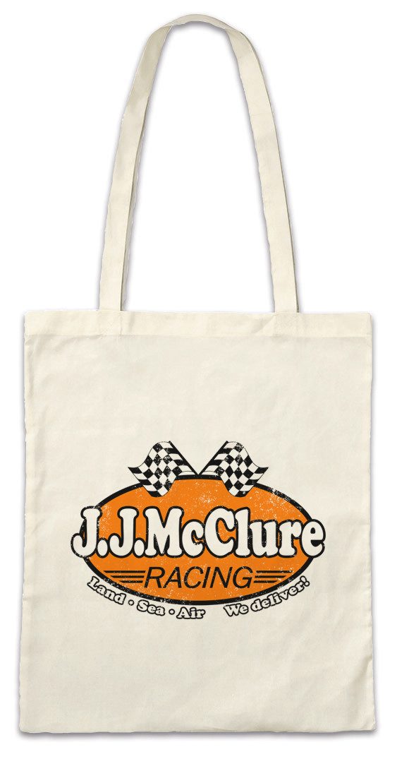 Beuteltasche J. J. Mcclure Racing Stofftasche The Auf Dem Cannonball Highway Race