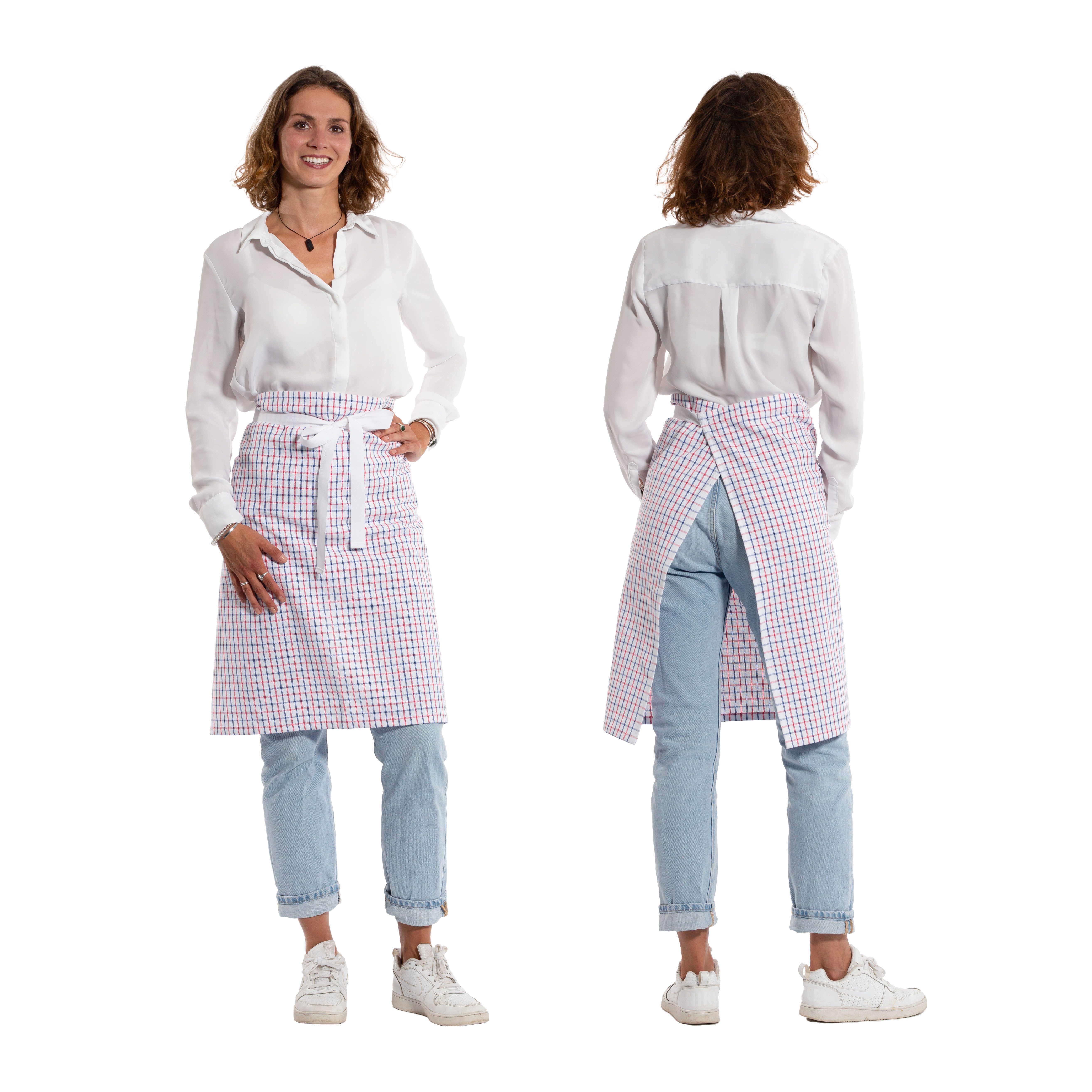 ZOLLNER Kochschürze, 65 x 84 cm, 100% Baumwolle