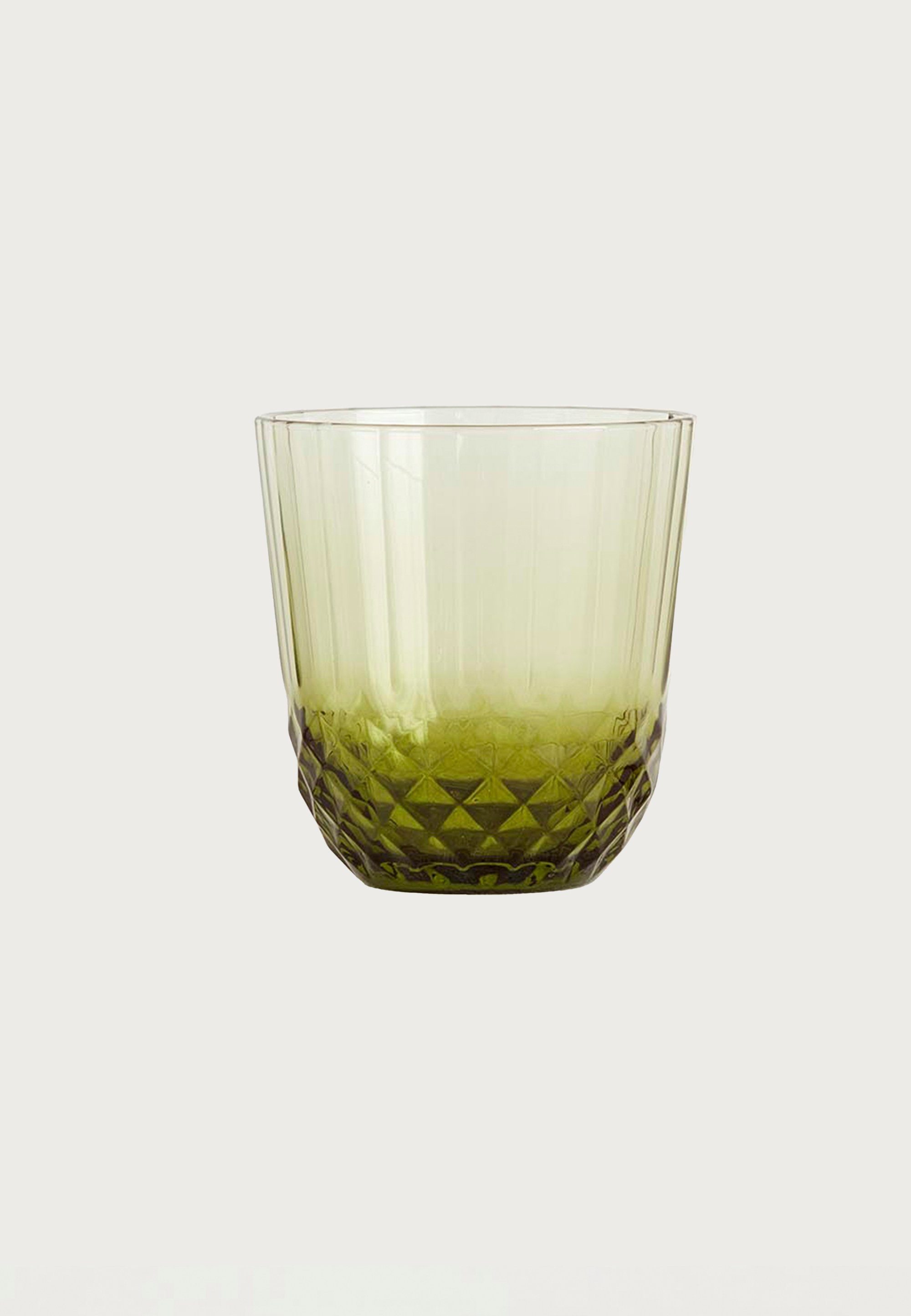 6er-Set im Maison Glas, Colore, Glas, Glas grün Bella praktischen