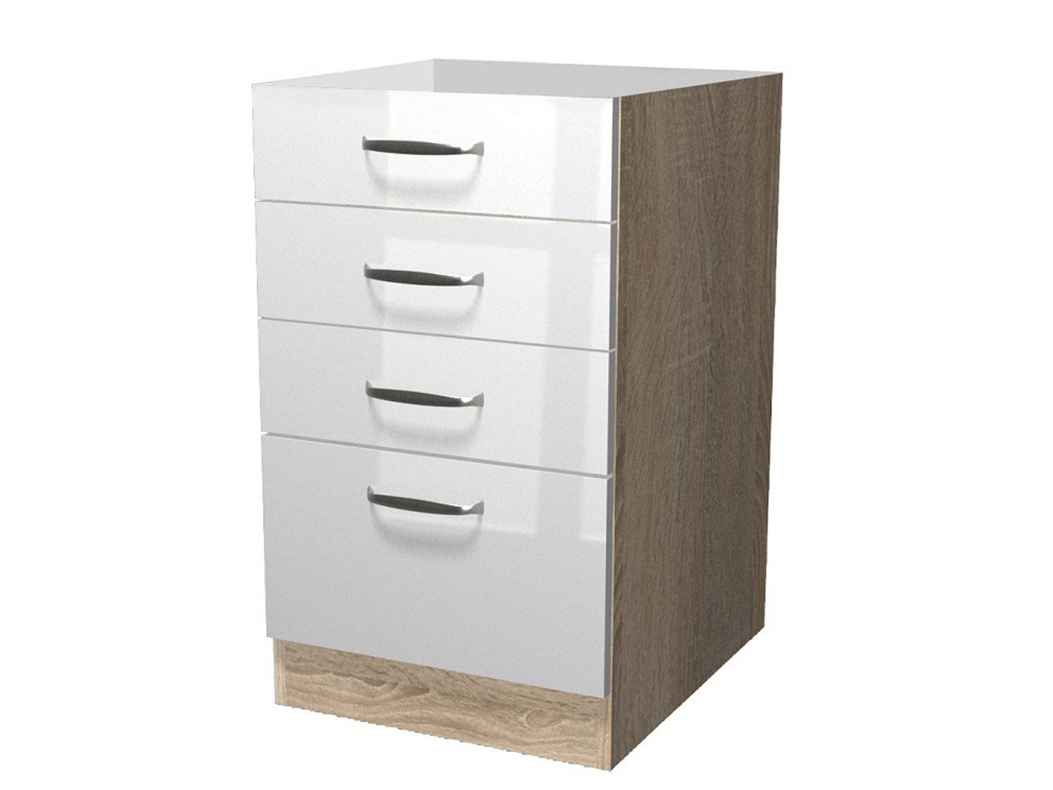 Flex-Well Schubkasten-Unterbau Schubkastenschrank ohne Arbeitsplatte - günstig online kaufen